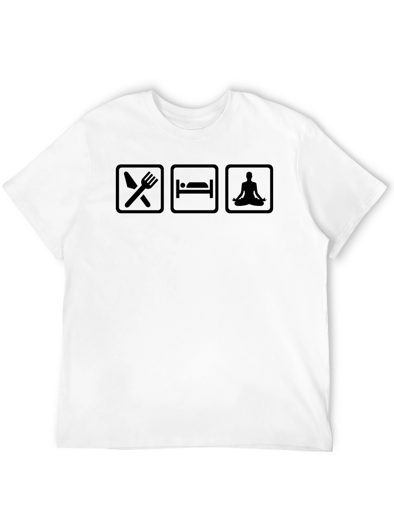 Eat Sleep Meditate Graphic T-Shirt