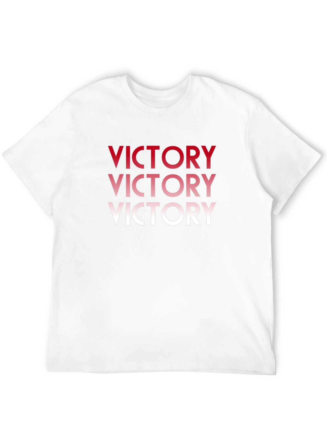 Victory Graphic Print Black T-Shirt