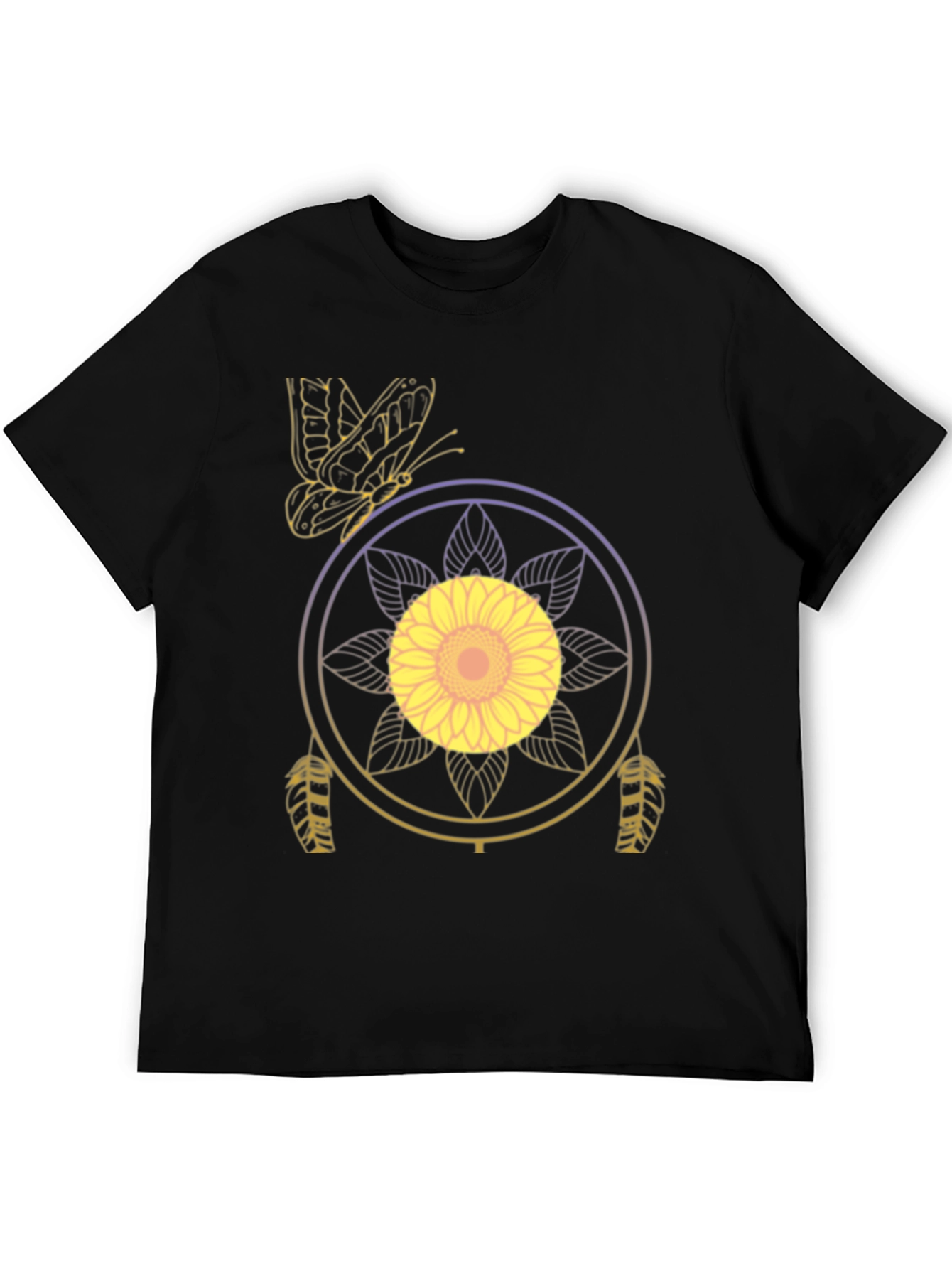 Sunflower Dreamcatcher Graphic T-Shirt
