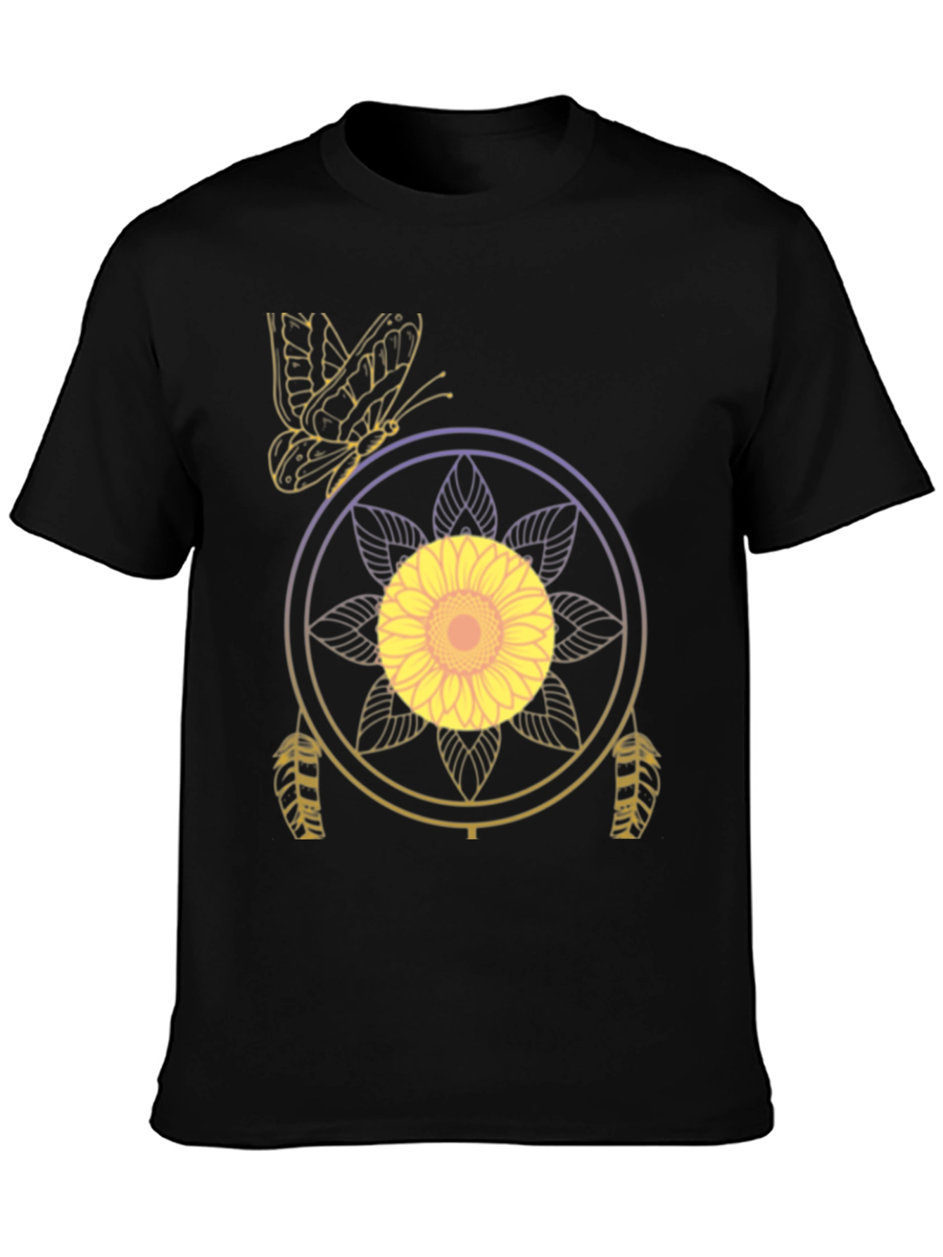 Sunflower Dreamcatcher Graphic T-Shirt