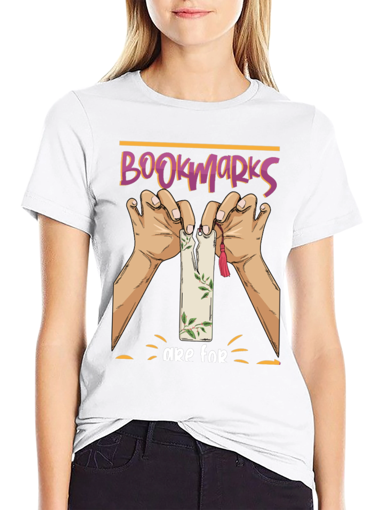 Bookmarks Are For T-Shirt