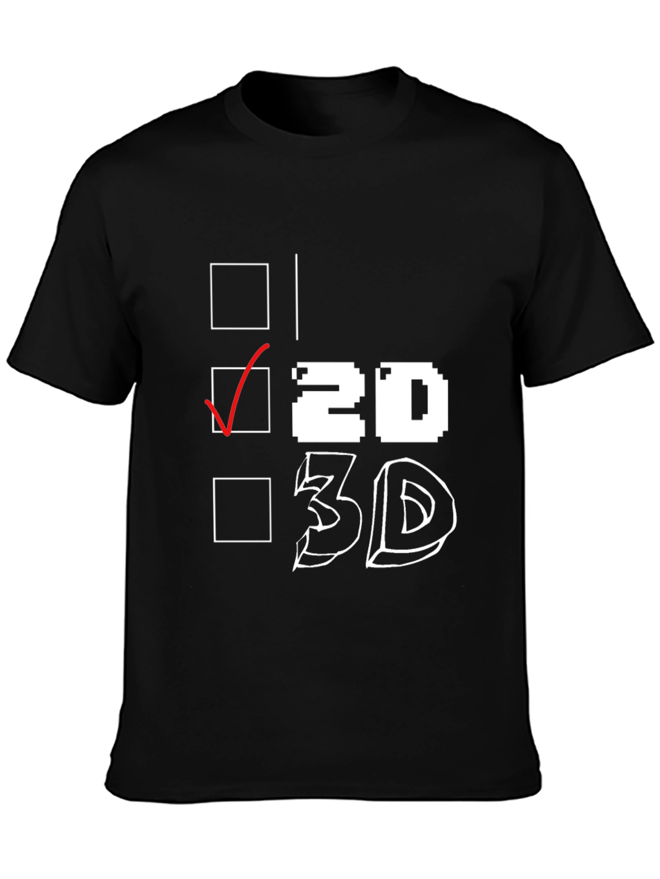 2D Graphic T-Shirt