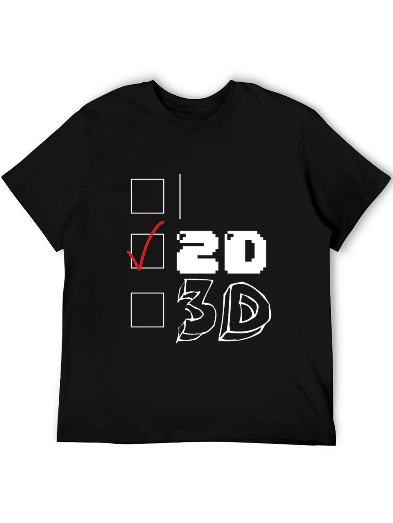 2D Graphic T-Shirt