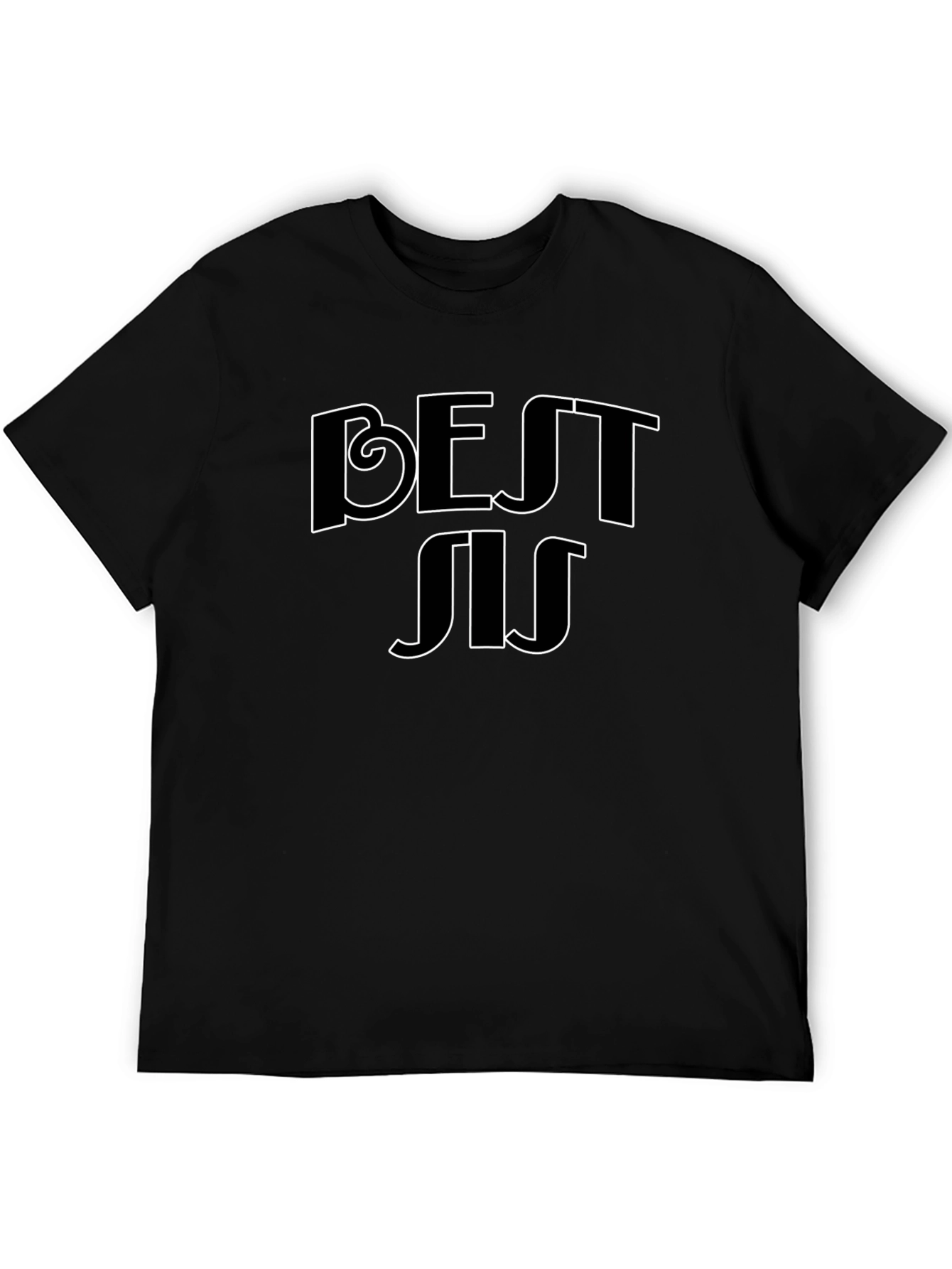 Best Sis T-Shirt - Black Tee