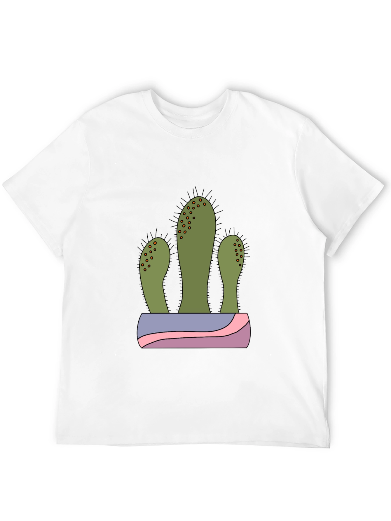 Cactus Graphic T-Shirt - Trendy Desert Style