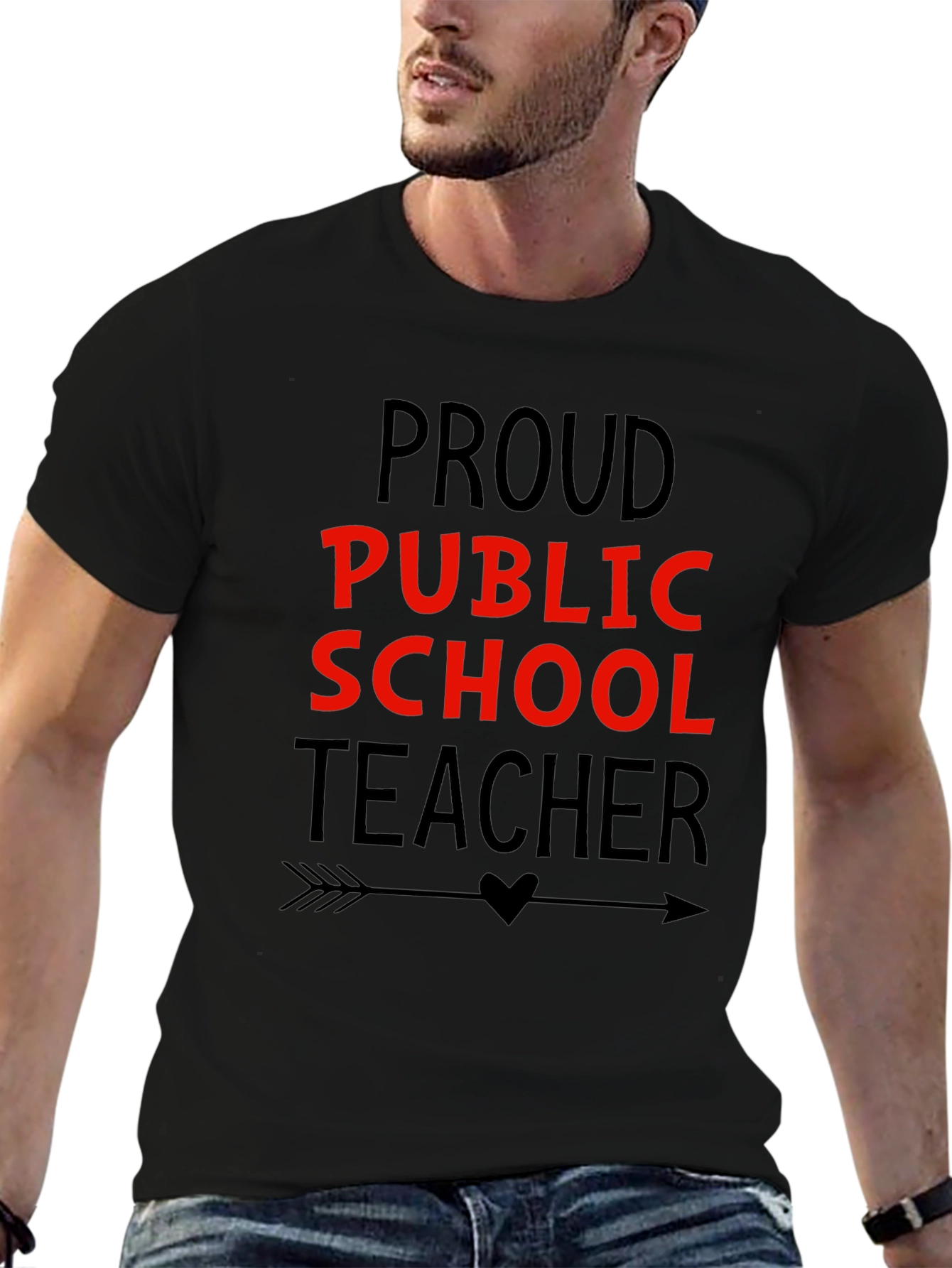 Proud Public School Teacher Graphic Tee