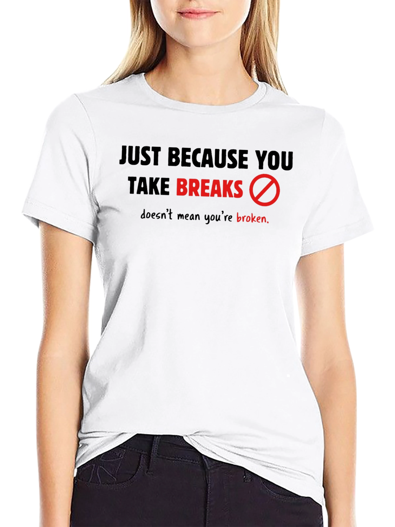 Take Breaks Graphic T-Shirt - Black