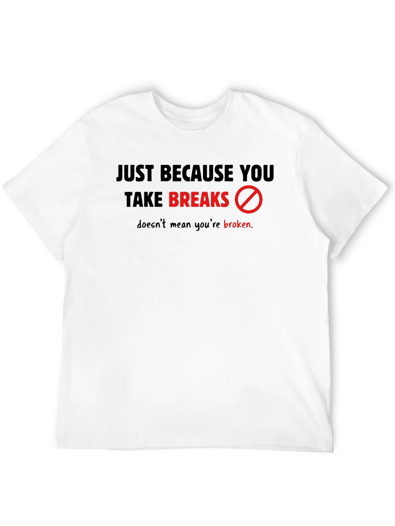 Take Breaks Graphic T-Shirt - Black