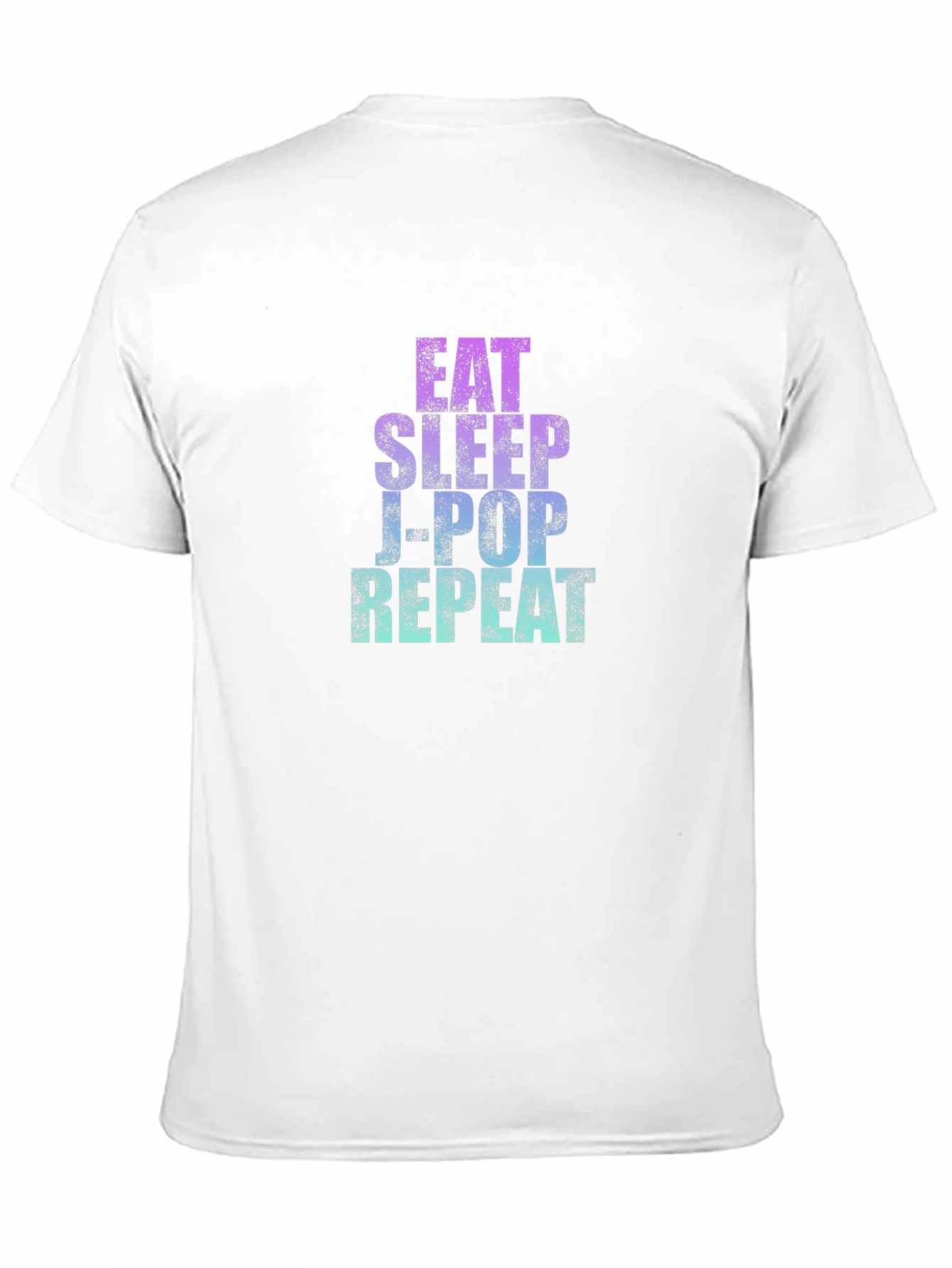 Eat Sleep J-Pop Repeat Graphic T-Shirt
