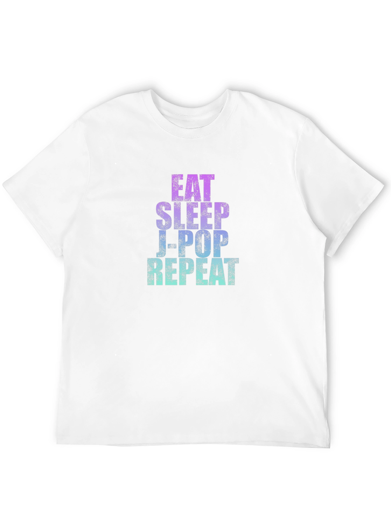 Eat Sleep J-Pop Repeat Graphic T-Shirt