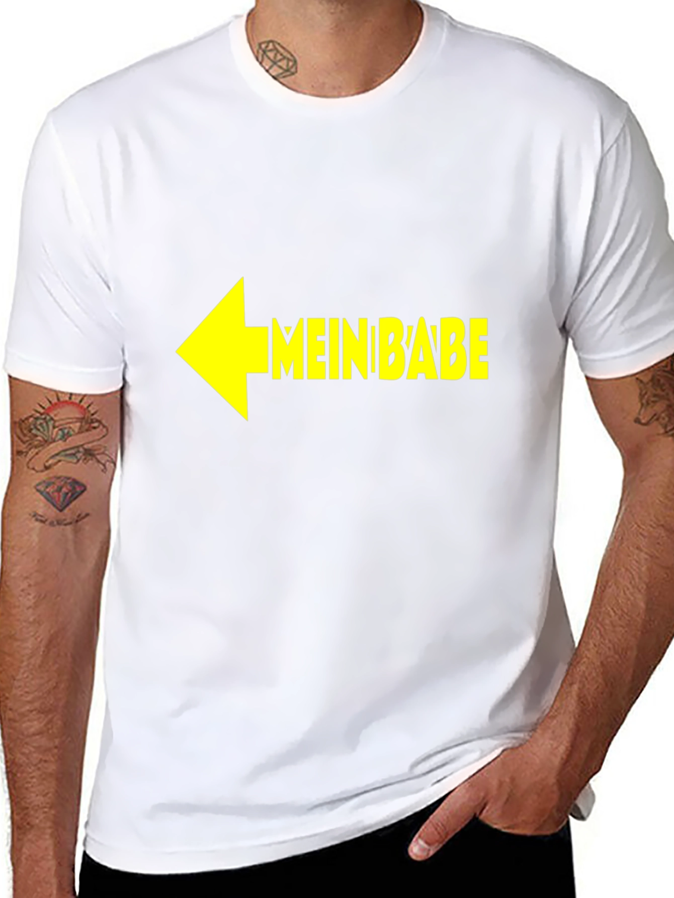 Mein Babe Novelty T-Shirt - Humorous Gift Idea