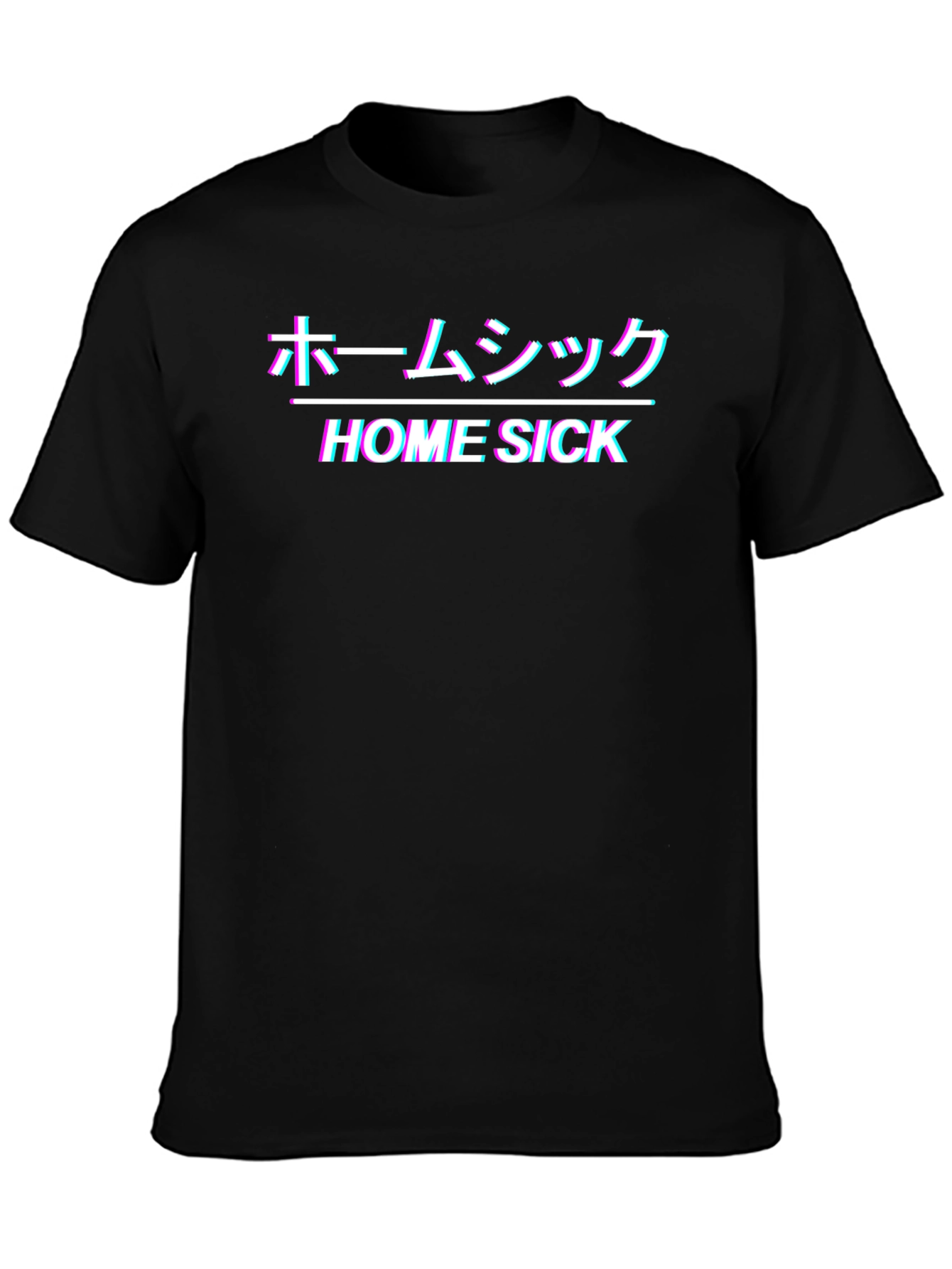 Home Sick Tee - Japanese Vaporwave Style Shirt
