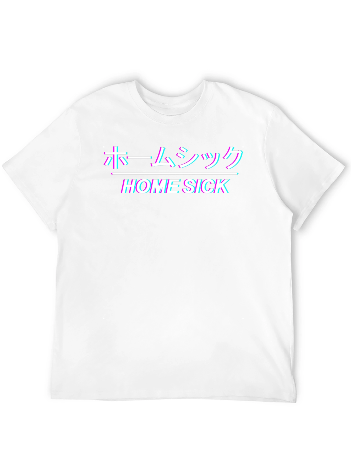 Home Sick Tee - Japanese Vaporwave Style Shirt