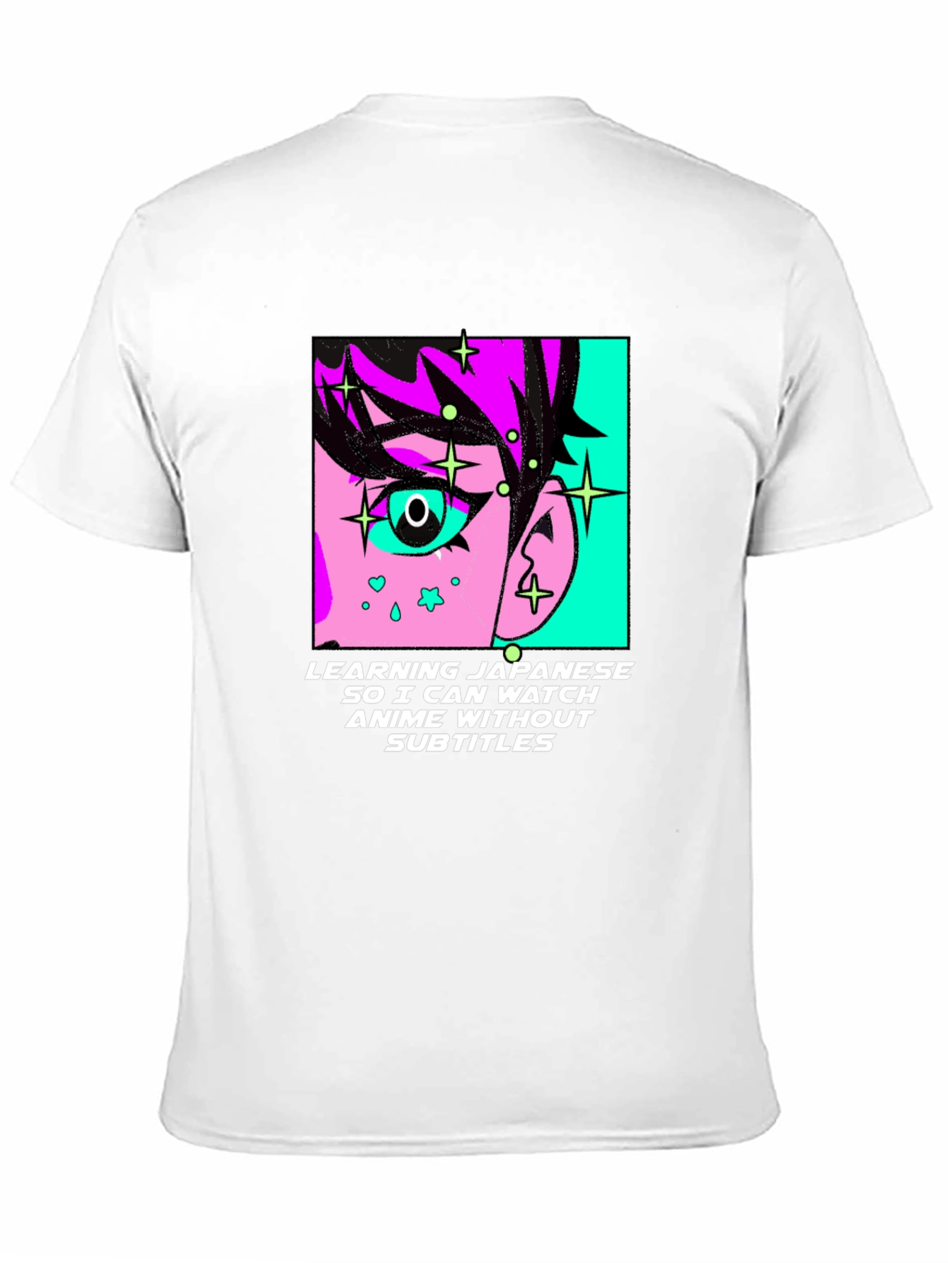 Anime Lover T-Shirt: Learning Japanese Design