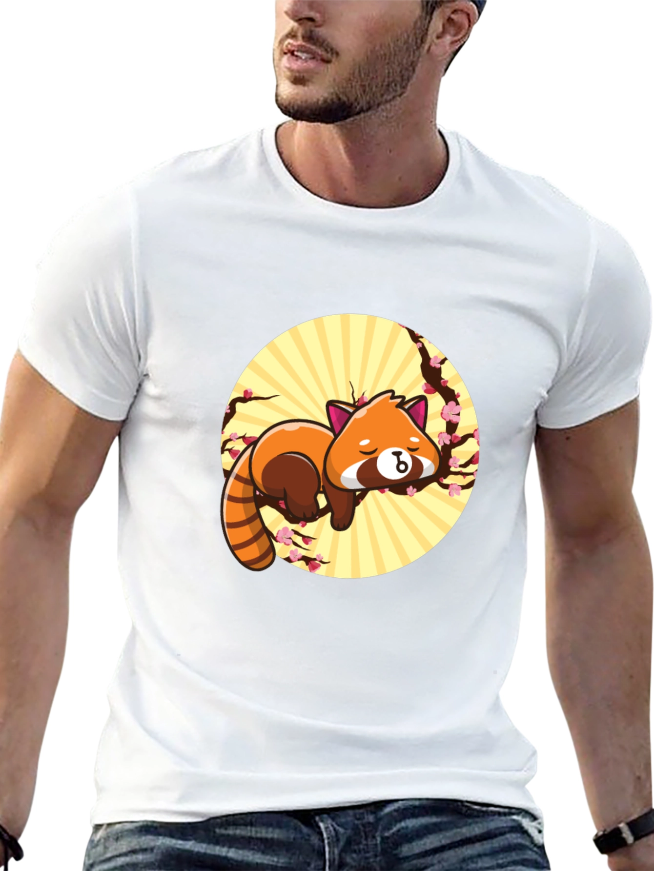 Cute Red Panda T-Shirt - Relaxed Graphic Tee
