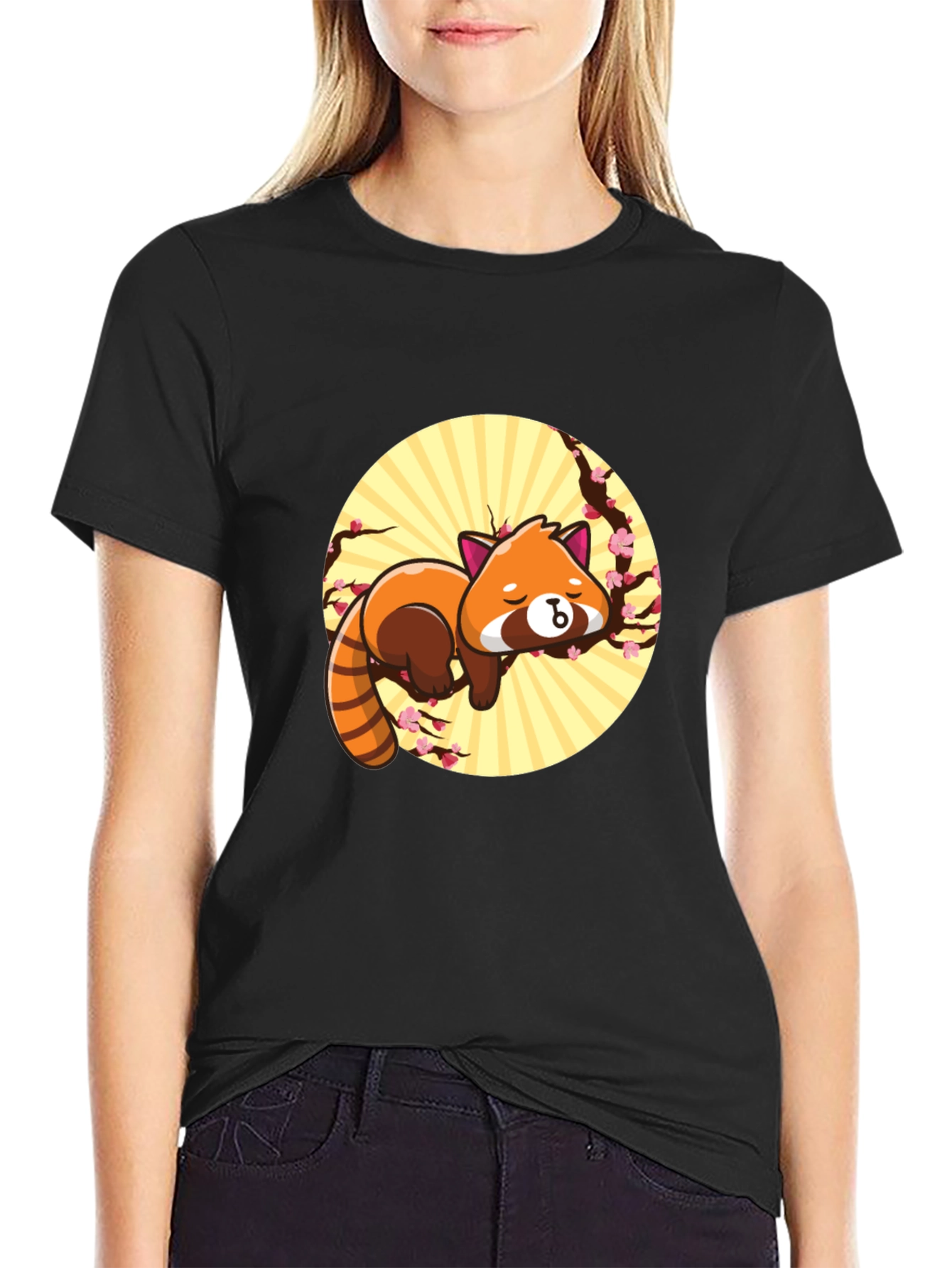 Cute Red Panda T-Shirt - Relaxed Graphic Tee