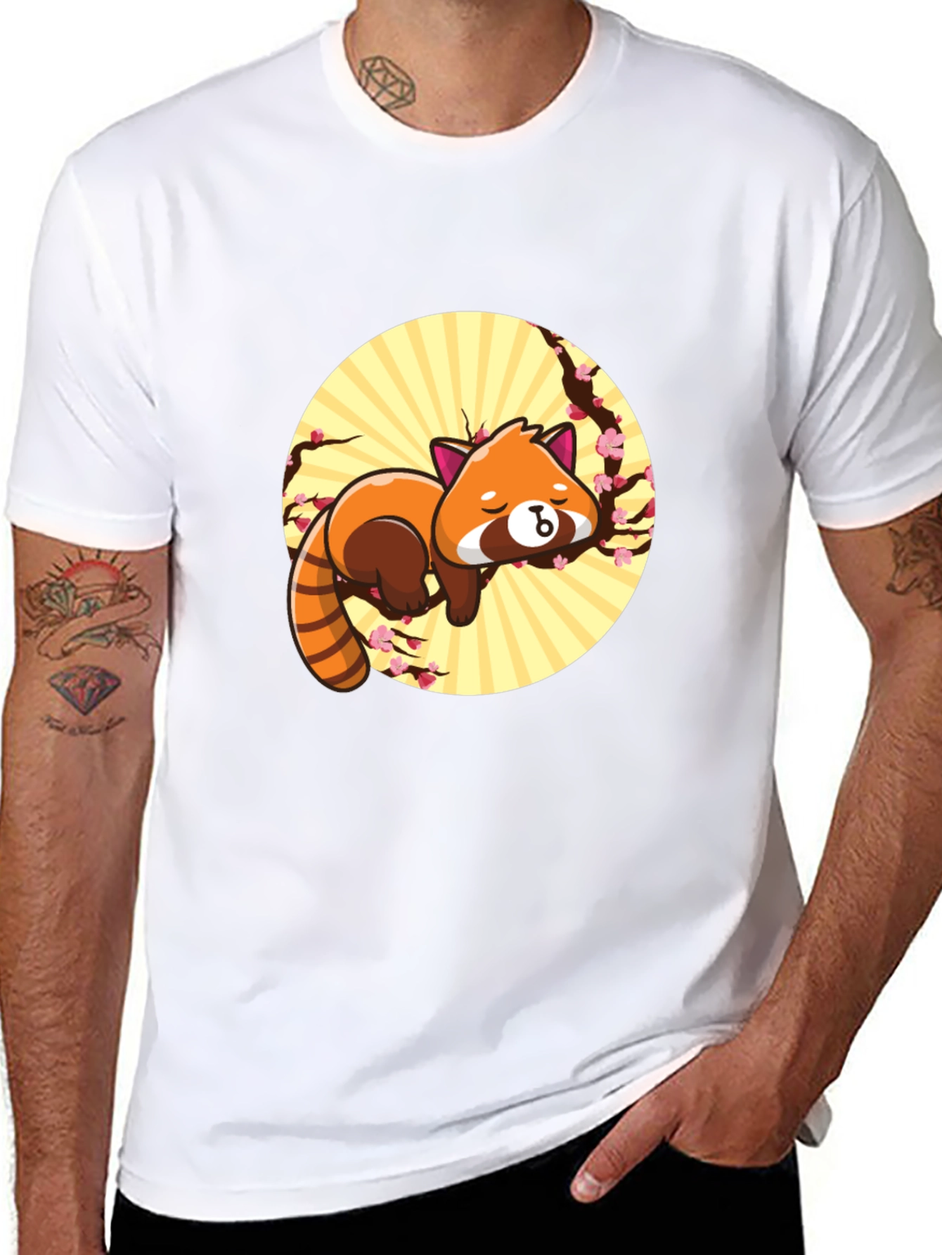 Cute Red Panda T-Shirt - Relaxed Graphic Tee