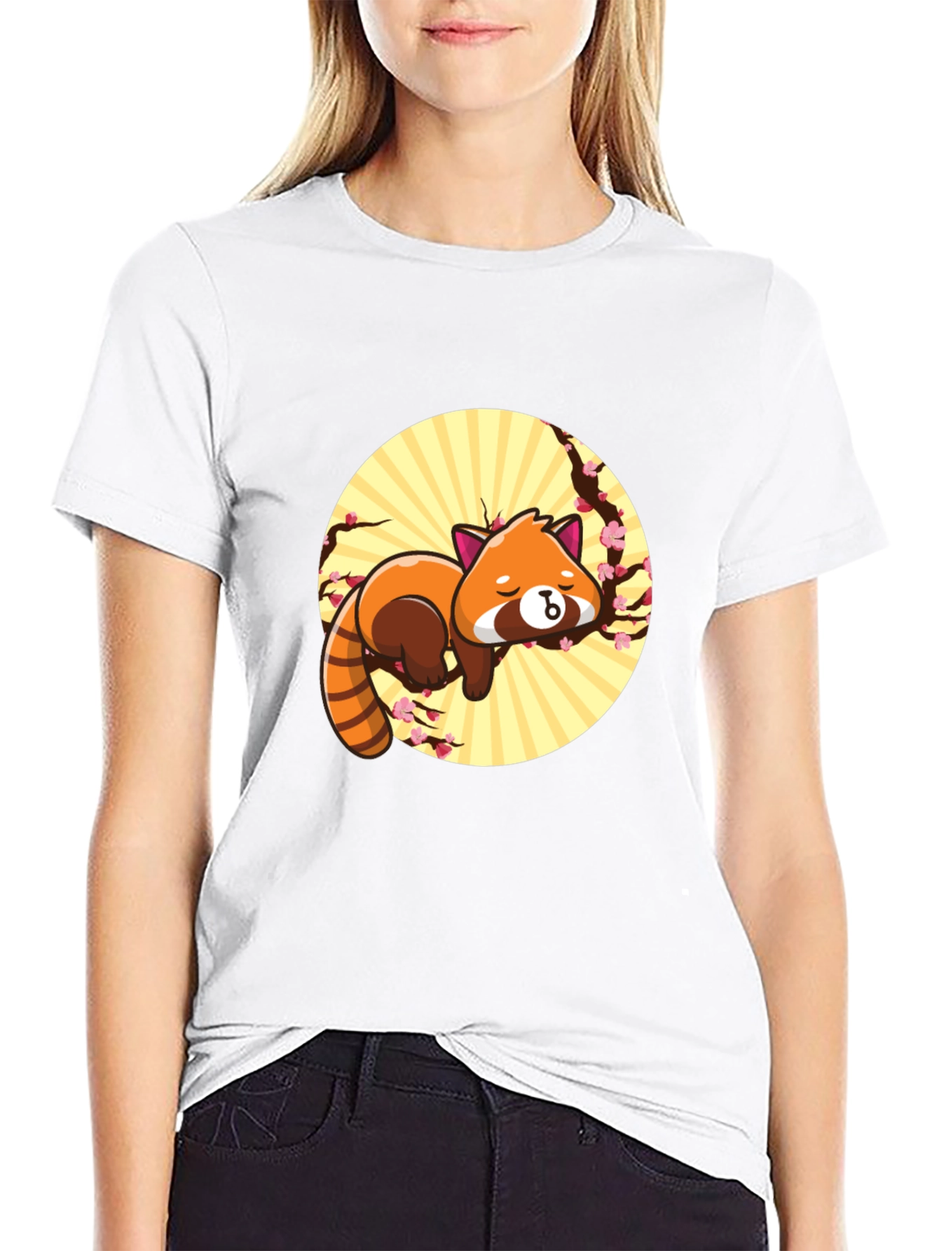 Cute Red Panda T-Shirt - Relaxed Graphic Tee