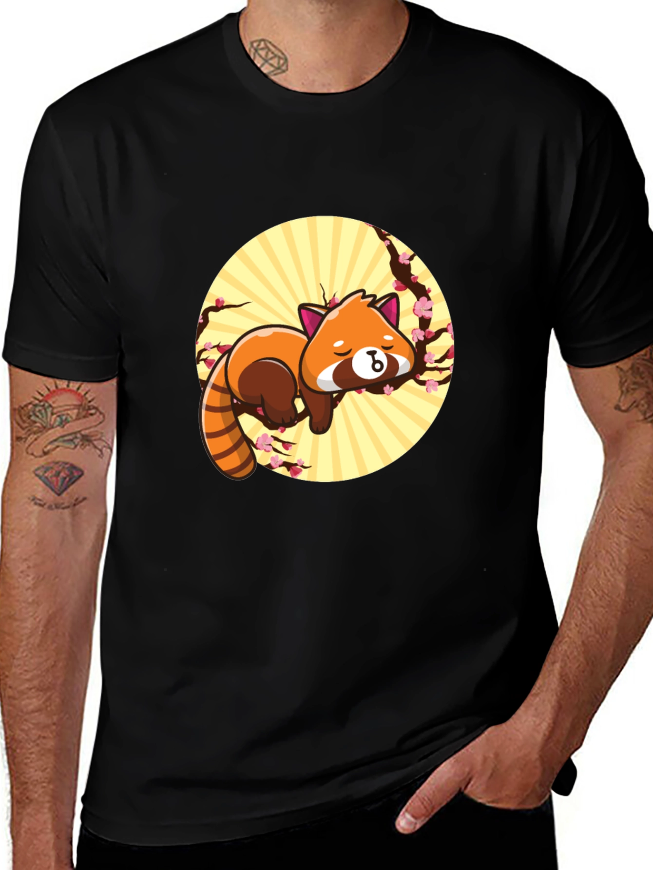 Cute Red Panda T-Shirt - Relaxed Graphic Tee