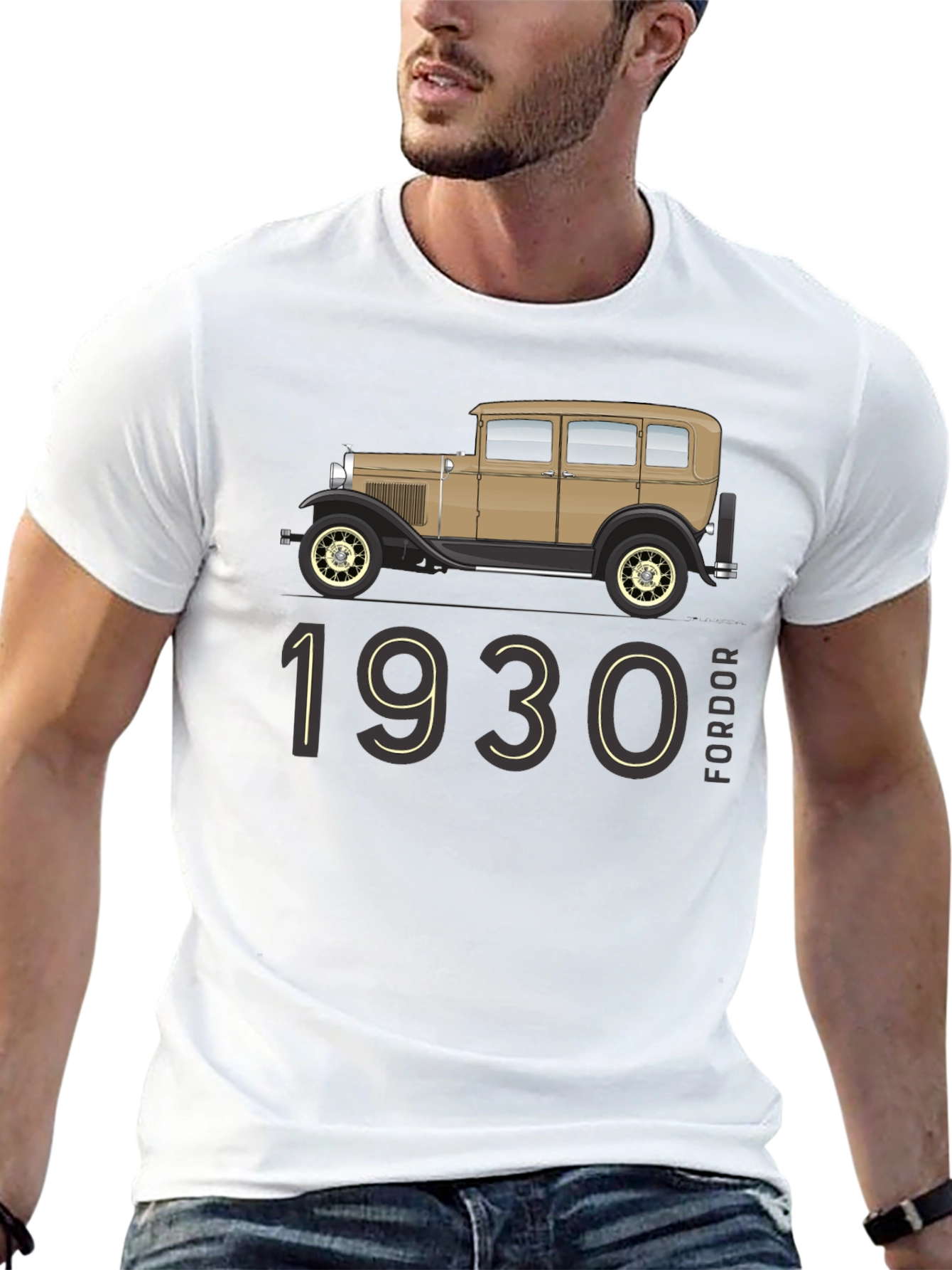 1930 Fordor T-Shirt: Classic Car Tee