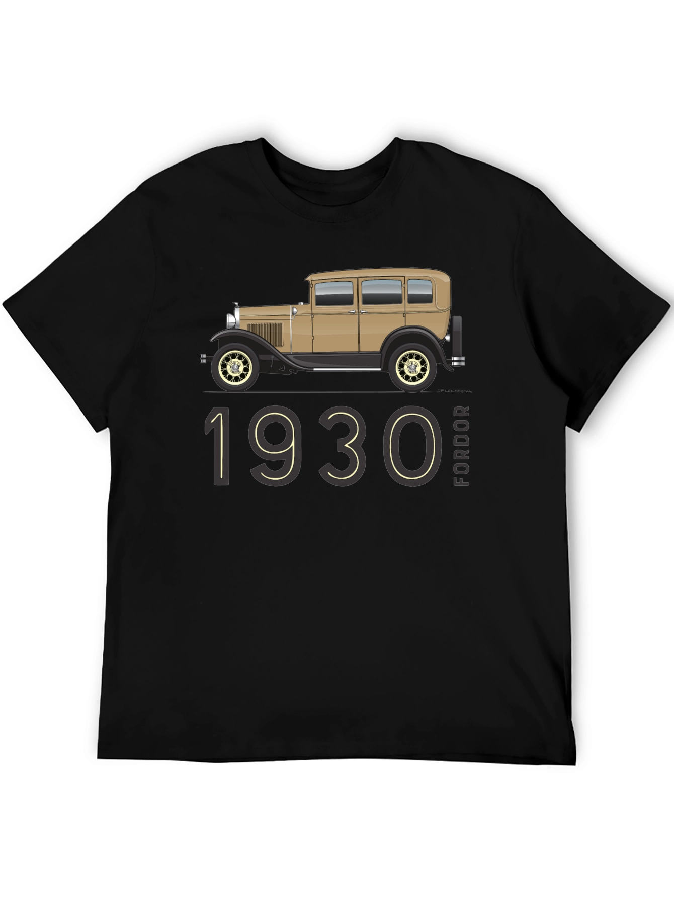 1930 Fordor T-Shirt: Classic Car Tee