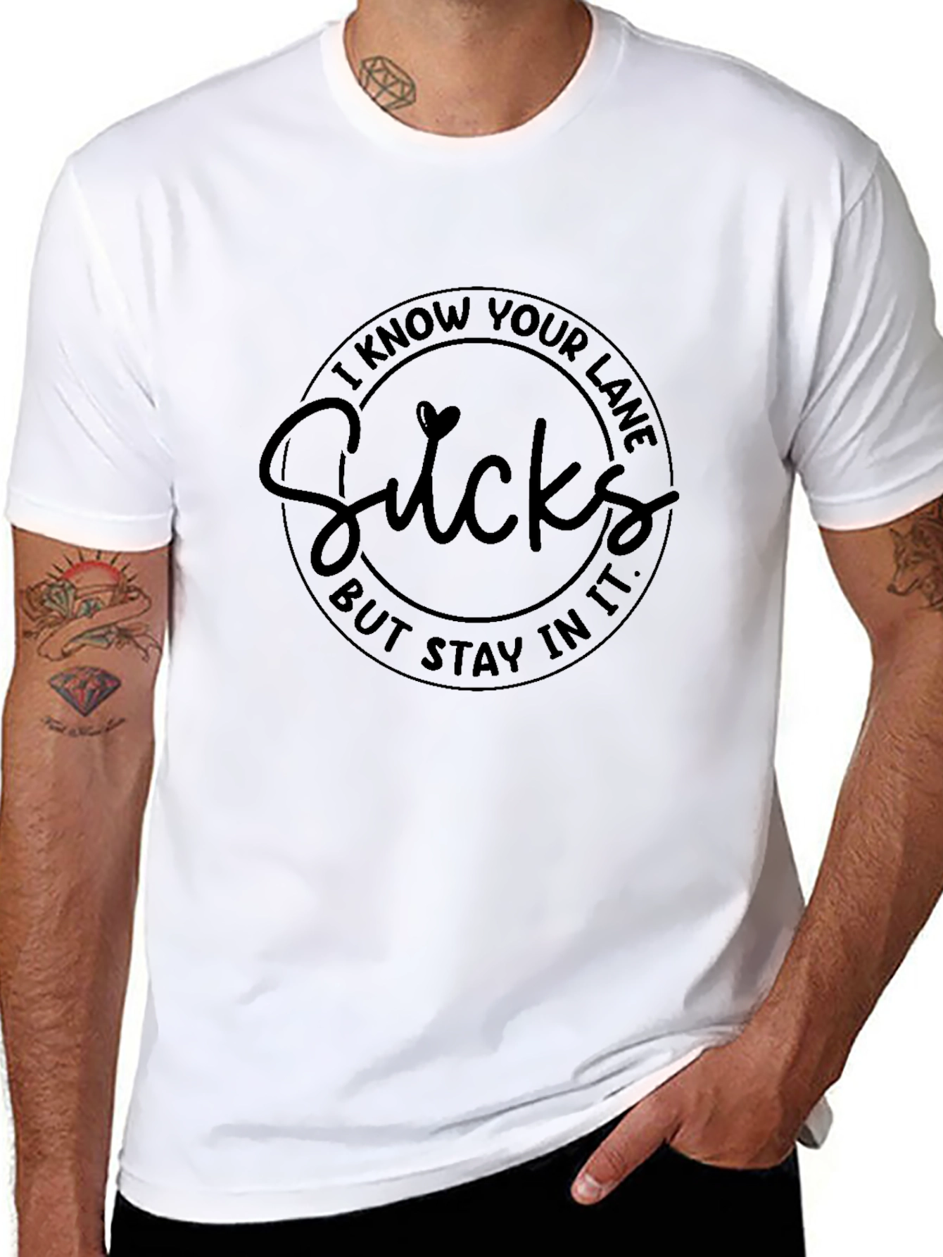 I Know Your Lane Sucks T-Shirt