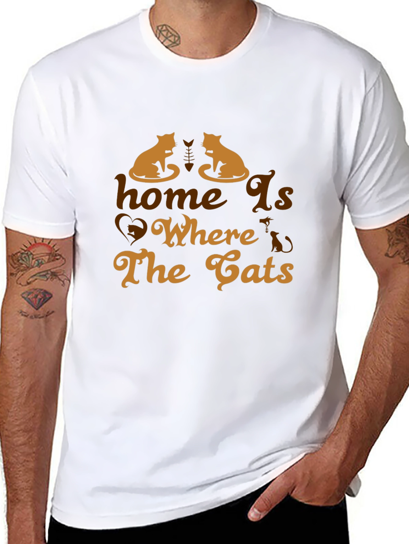 Home Is Where The Cats Are T-Shirt