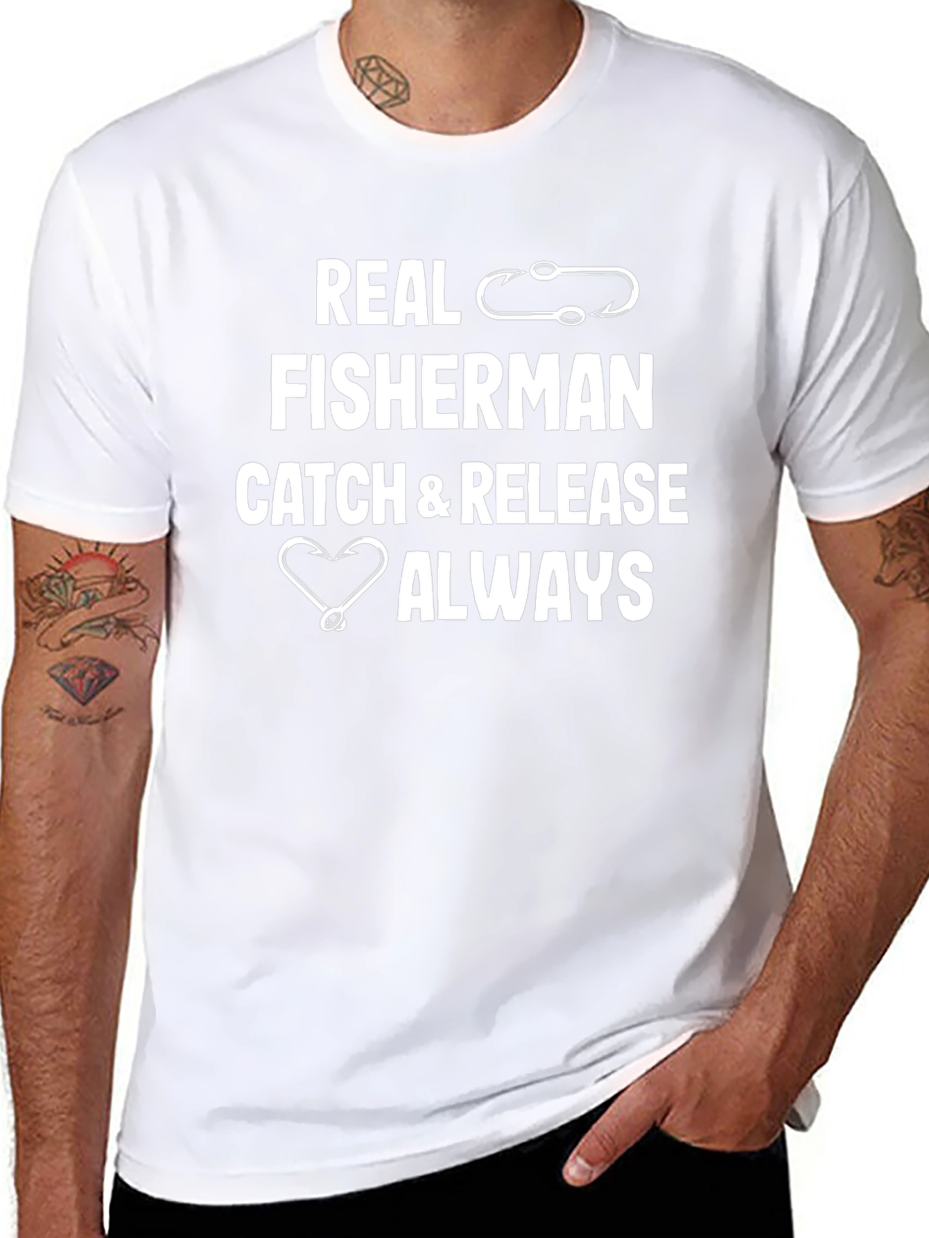 Real Fisherman Catch & Release T-Shirt