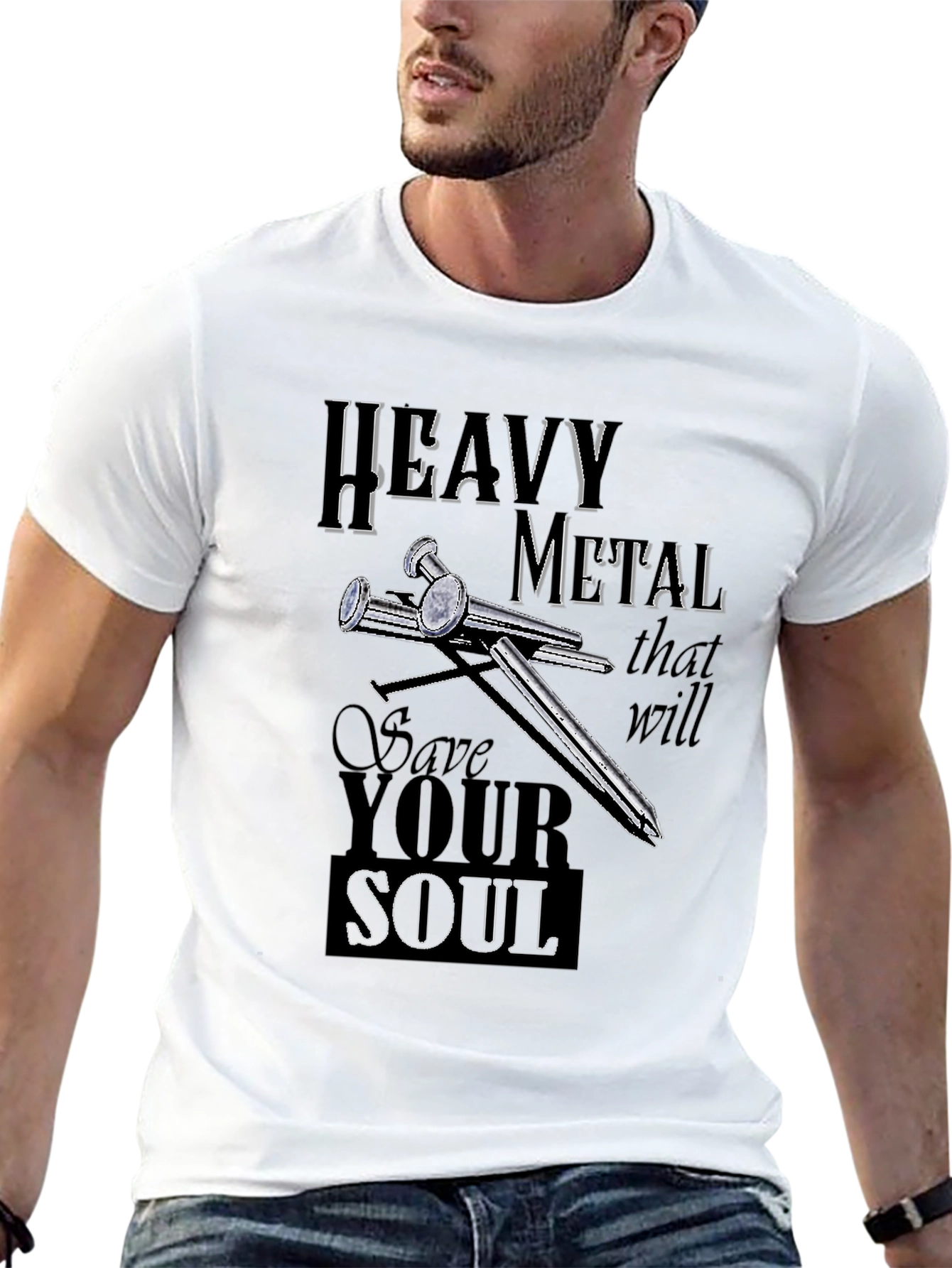 Heavy Metal Save Your Soul T-Shirt