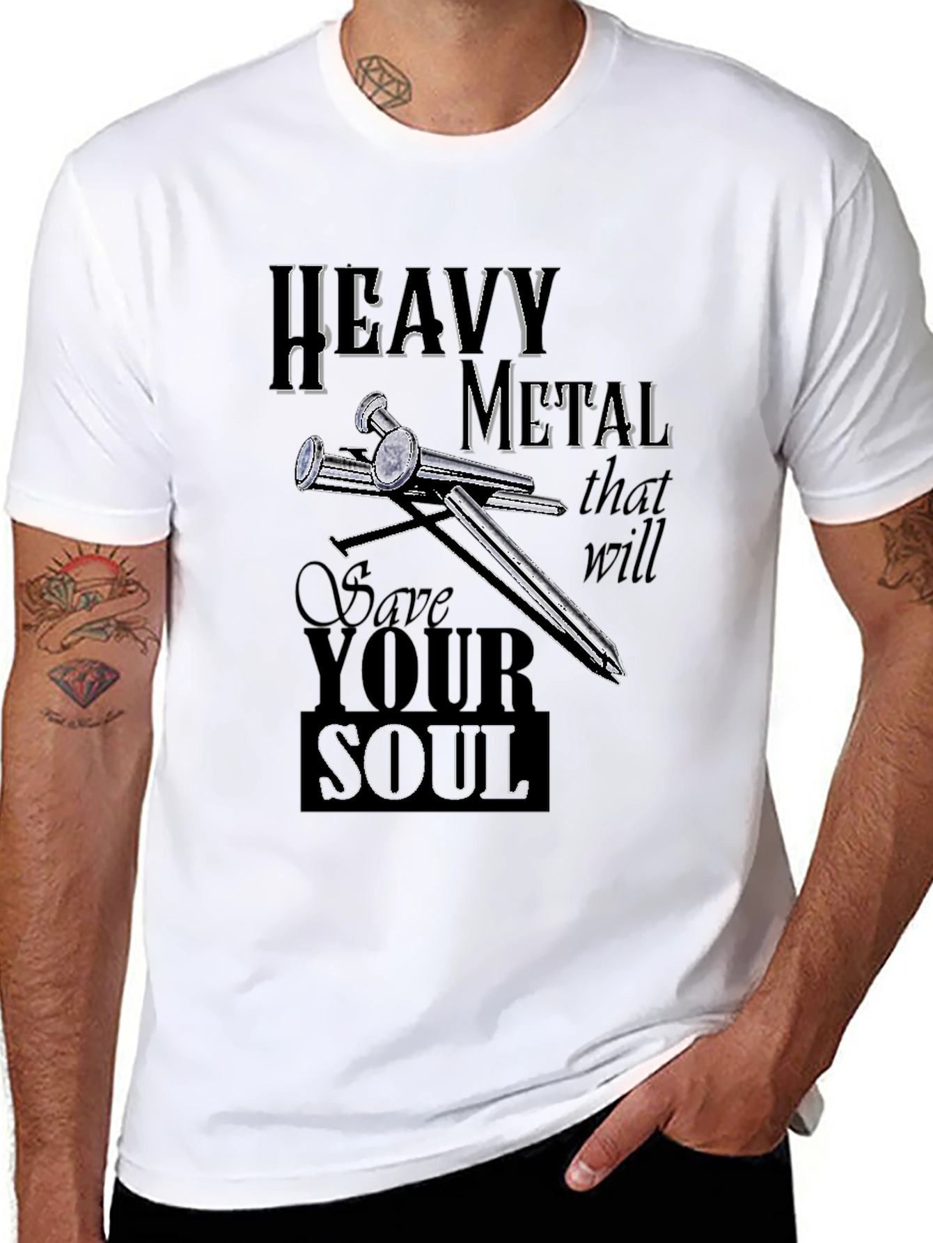 Heavy Metal Save Your Soul T-Shirt