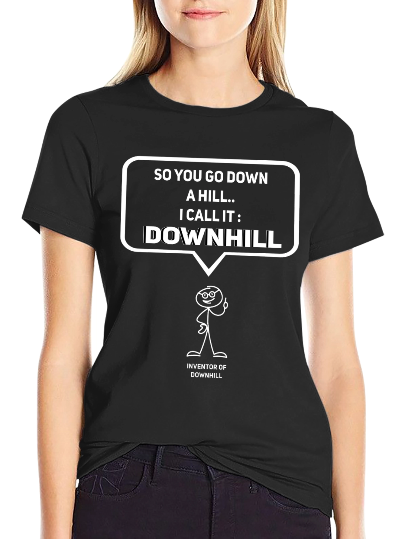 Funny Downhill Inventor T-Shirt