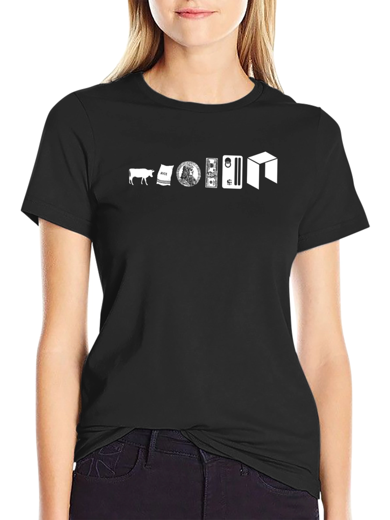 Cow to NEO Crypto Funny T-Shirt