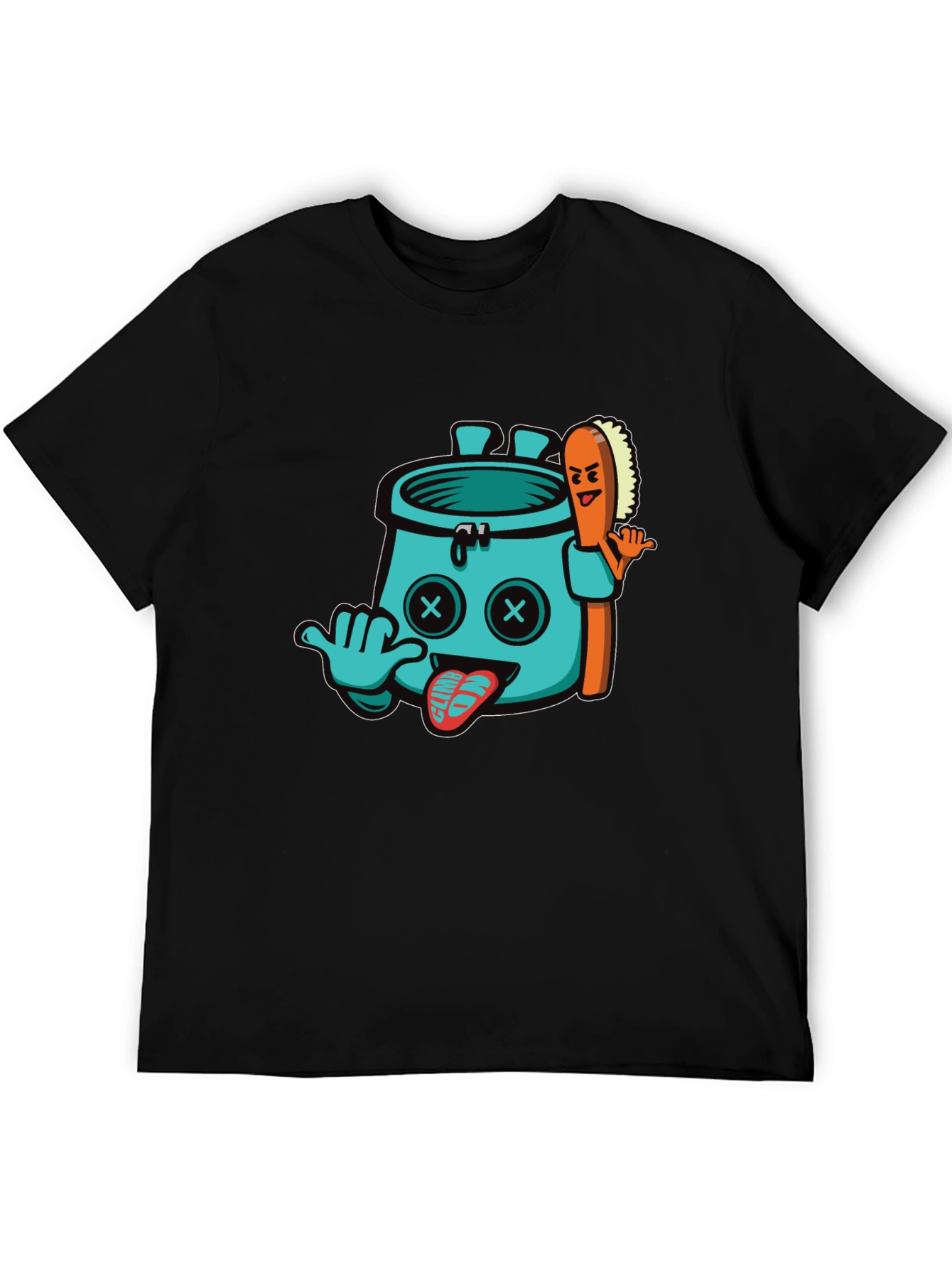 Funny Climbing Chalk Bag T-Shirt