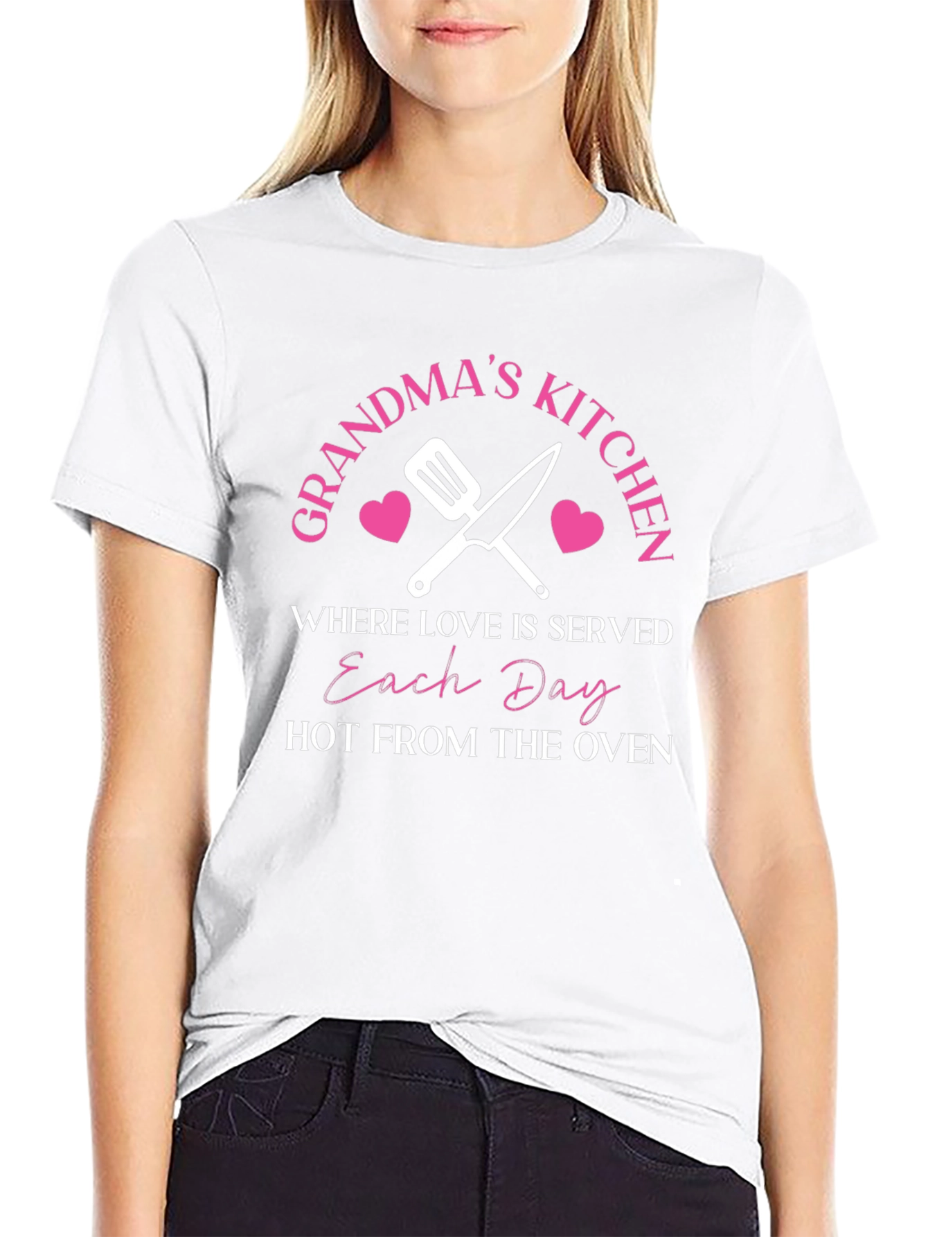 Grandmas Kitchen T-Shirt - Love Served Daily