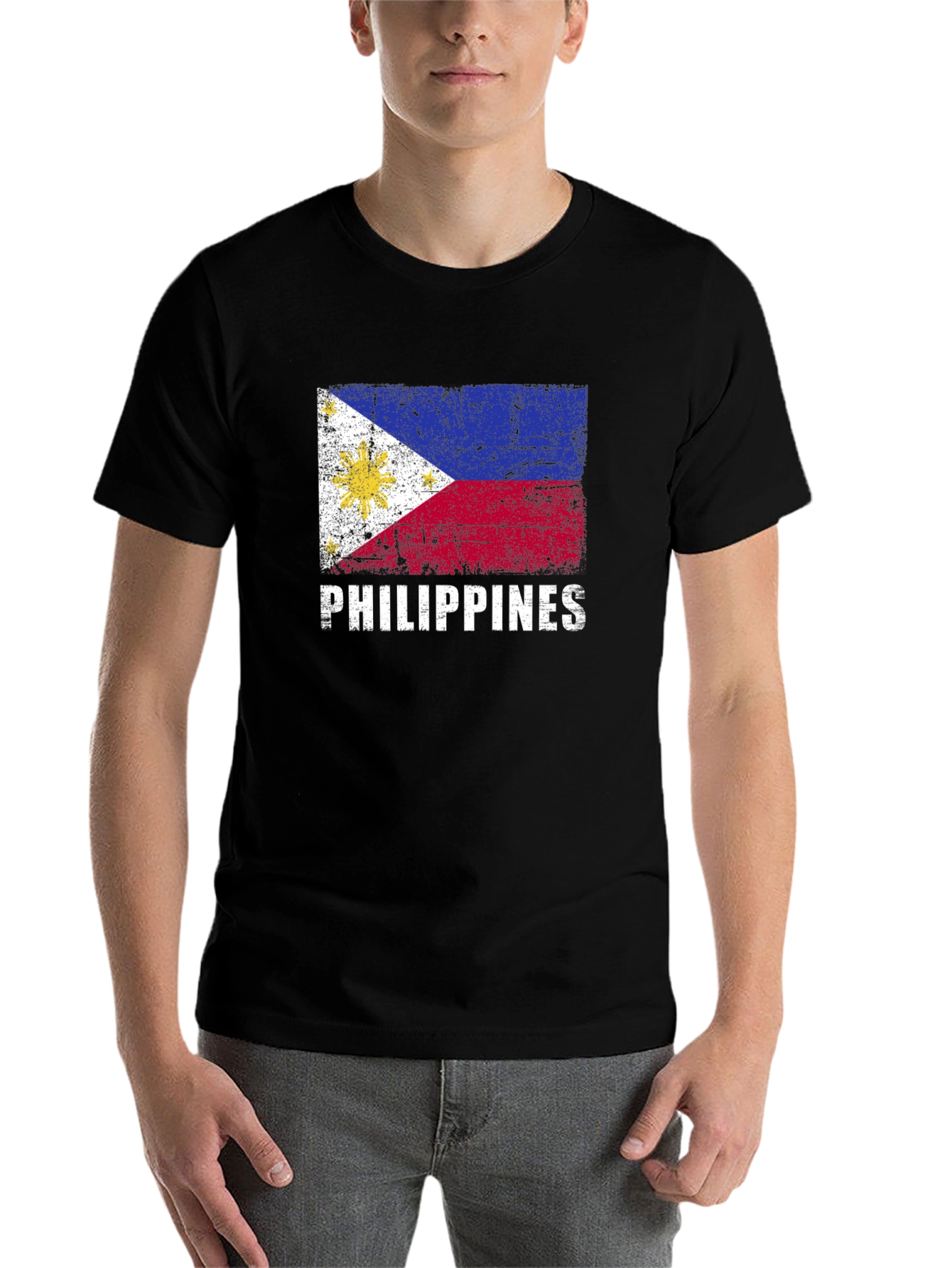 Philippines Flag Graphic T-Shirt