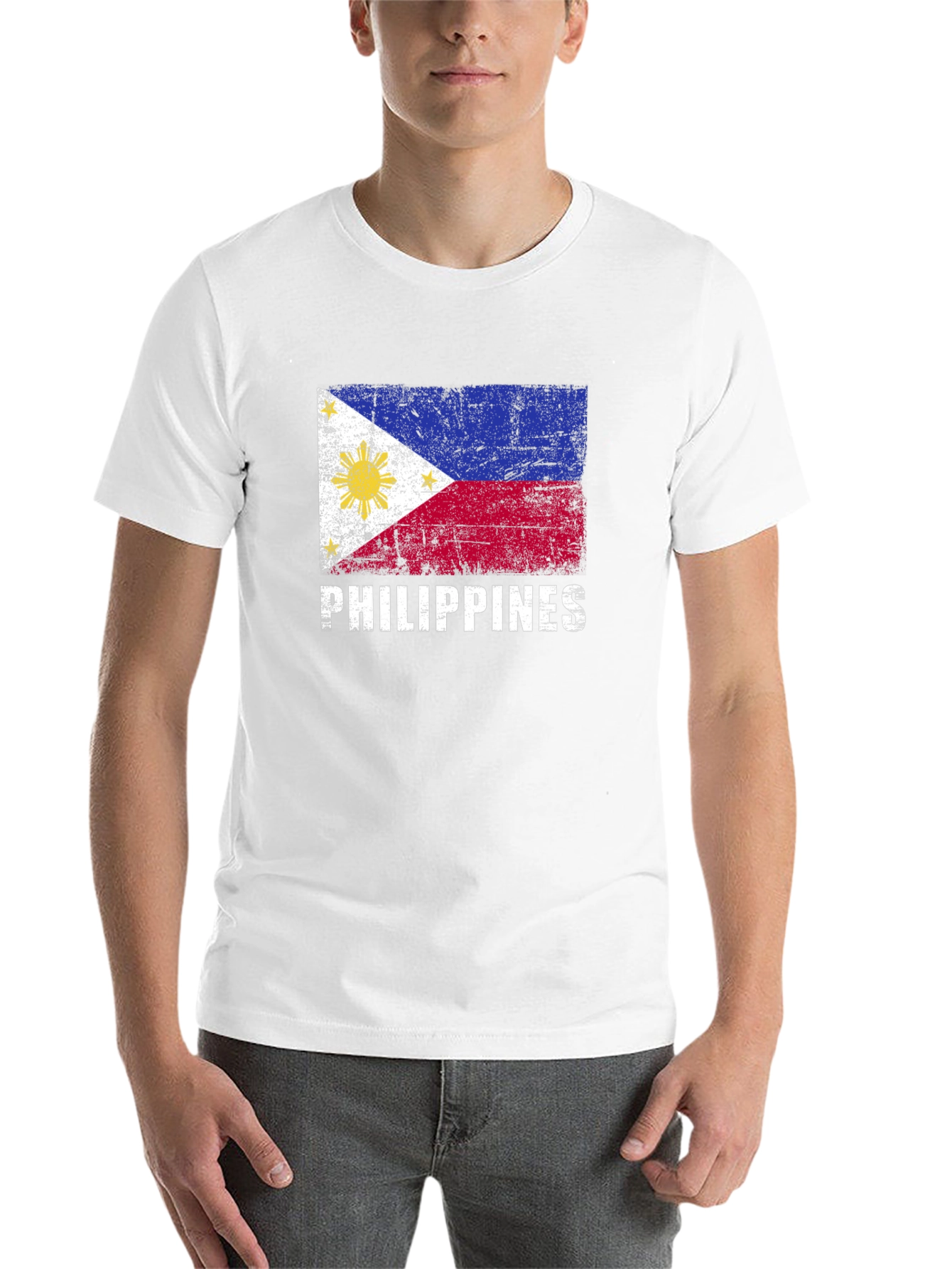 Philippines Flag Graphic T-Shirt