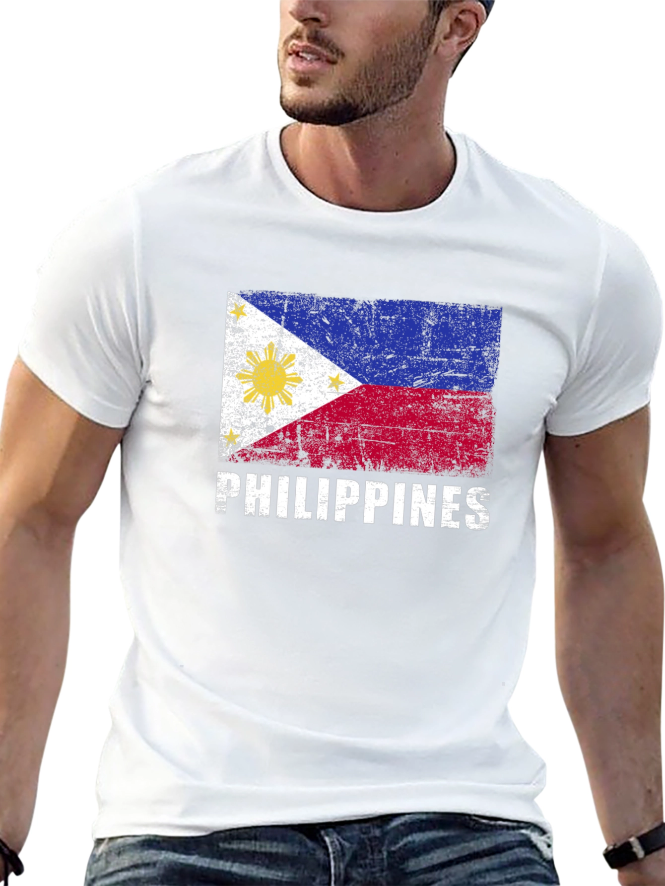 Philippines Flag Graphic T-Shirt