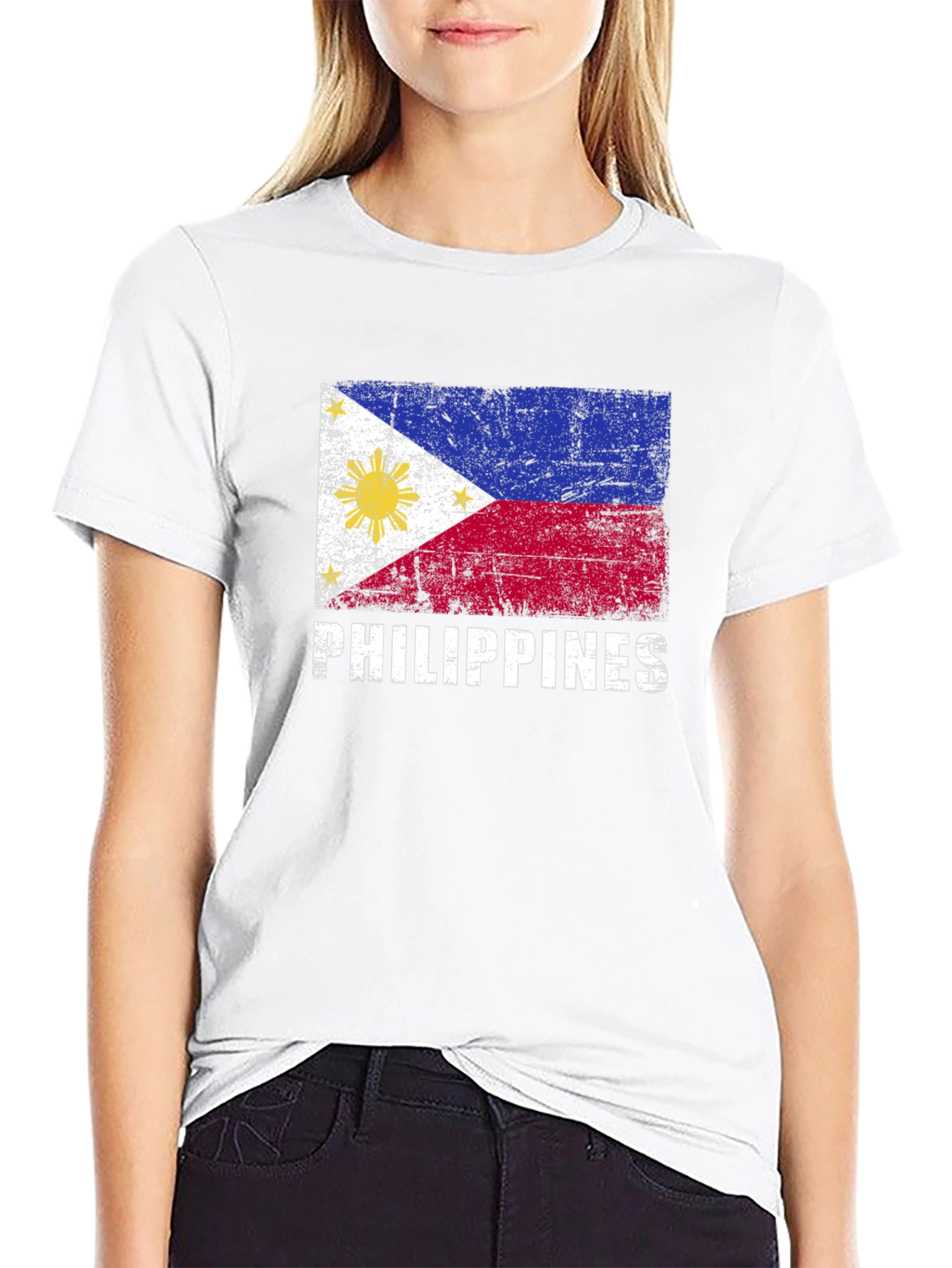 Philippines Flag Graphic T-Shirt