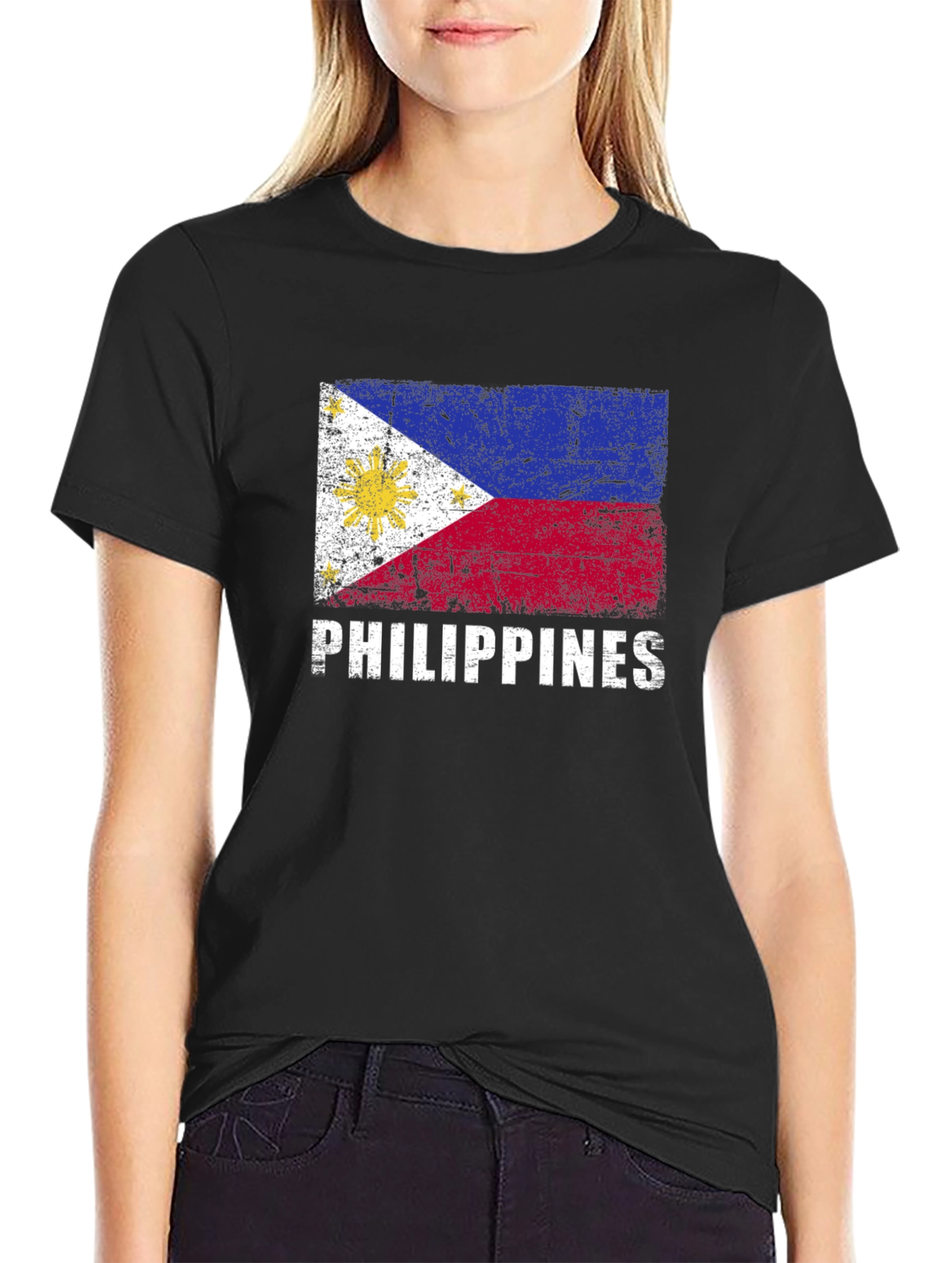 Philippines Flag Graphic T-Shirt