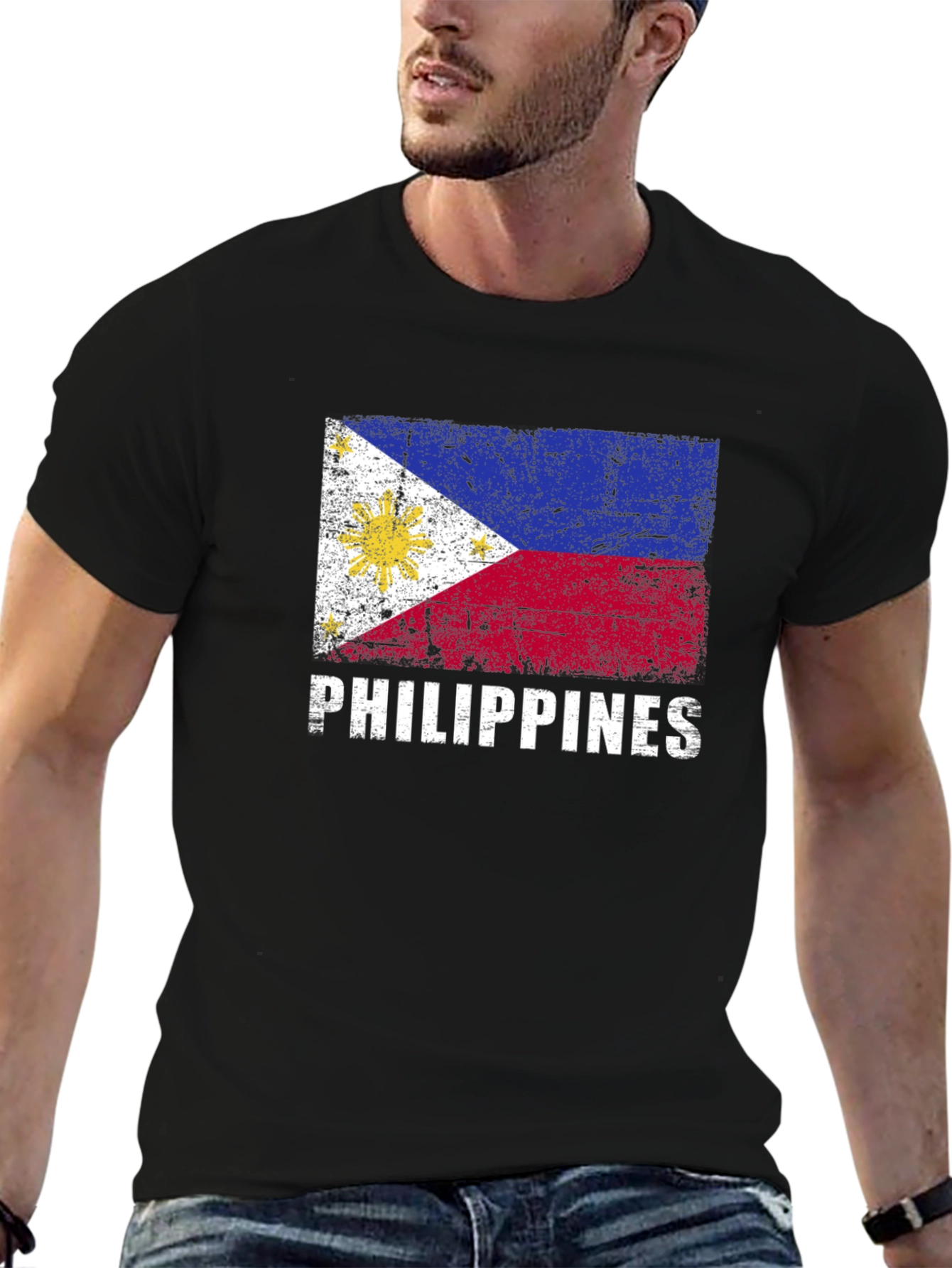 Philippines Flag Graphic T-Shirt