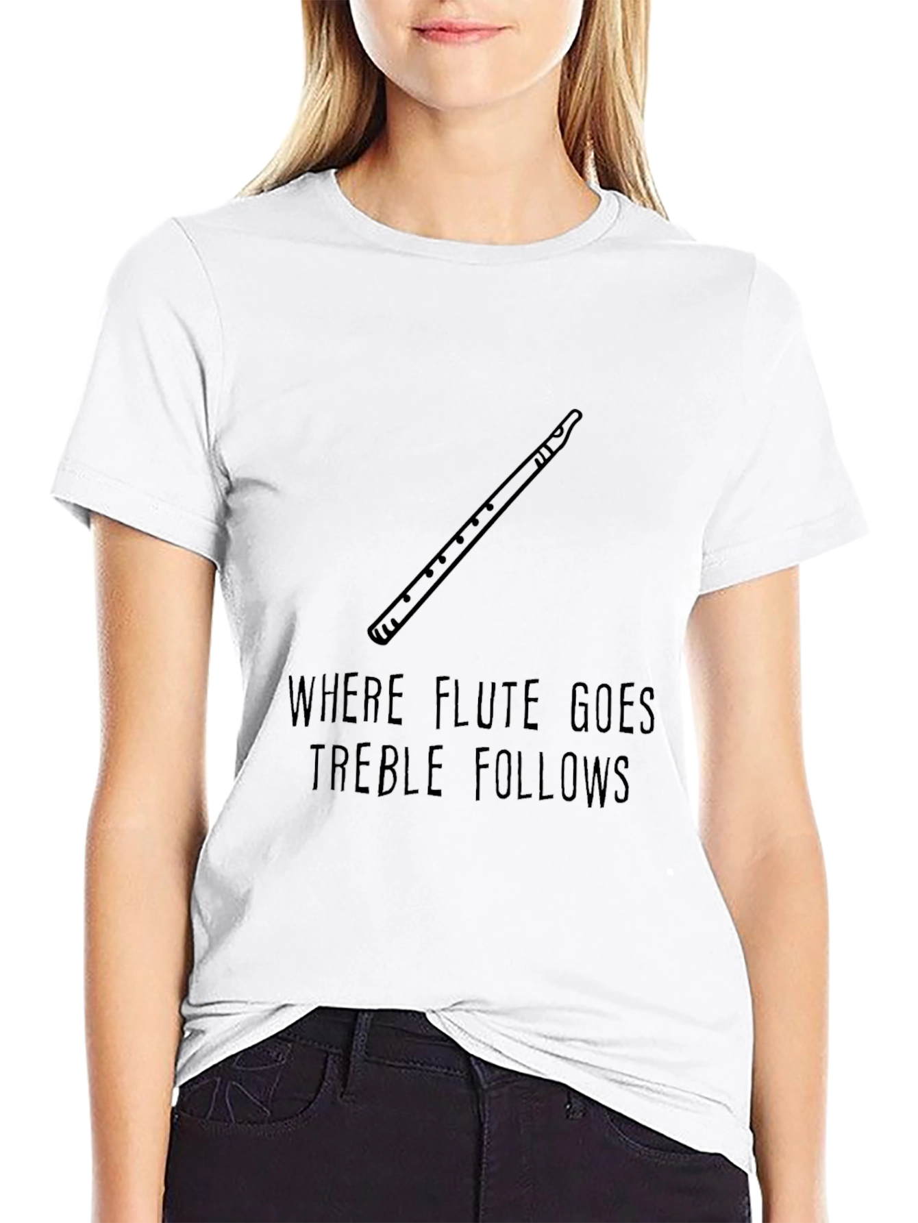 Flute Treble Graphic Tee