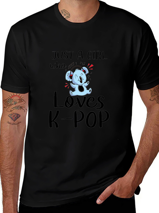 K-Pop Fan T-Shirt - Just a Girl Who Loves K-Pop