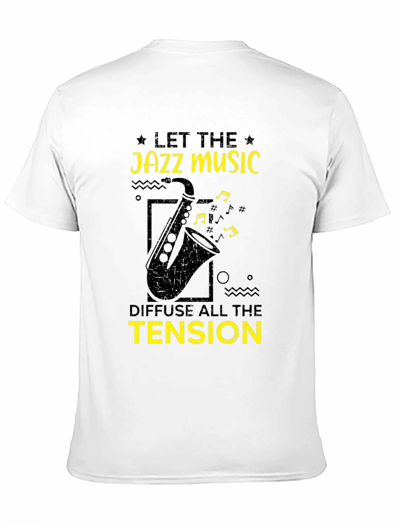 Jazz Music Lover T-Shirt - Let the Tension Diffuse
