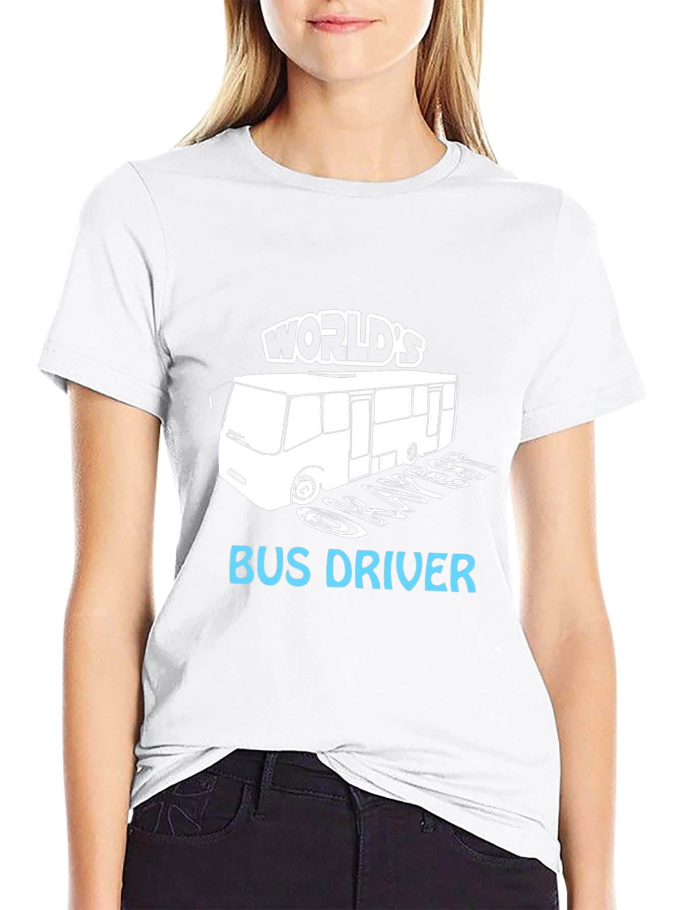 Worlds Okayest Bus Driver T-Shirt