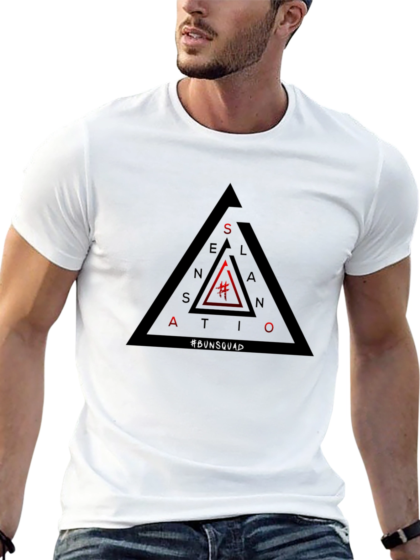 Sensational #Bunsquad Black T-Shirt