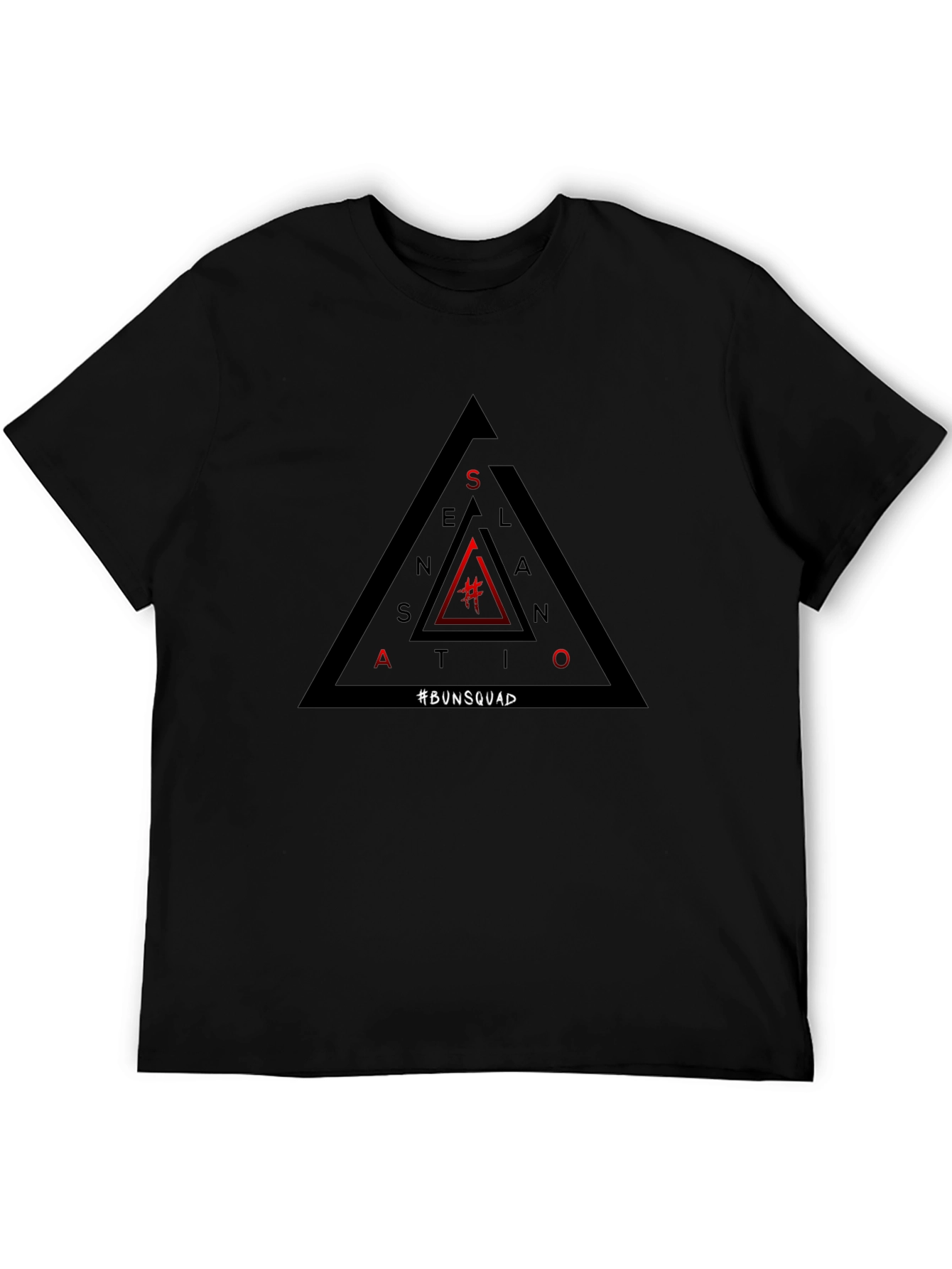 Sensational #Bunsquad Black T-Shirt