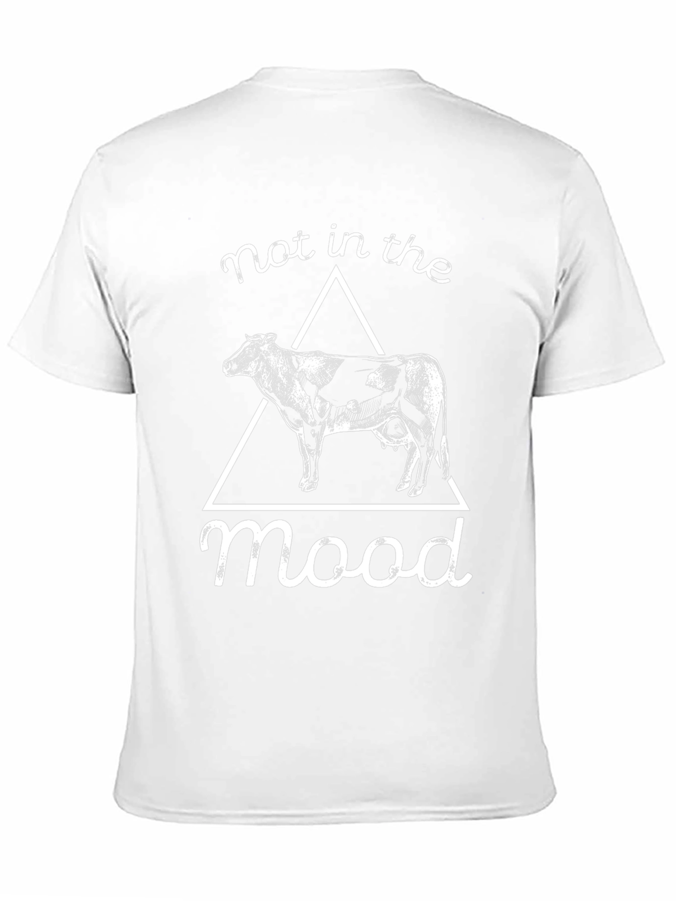 Not In The Mood Cow Graphic Tee