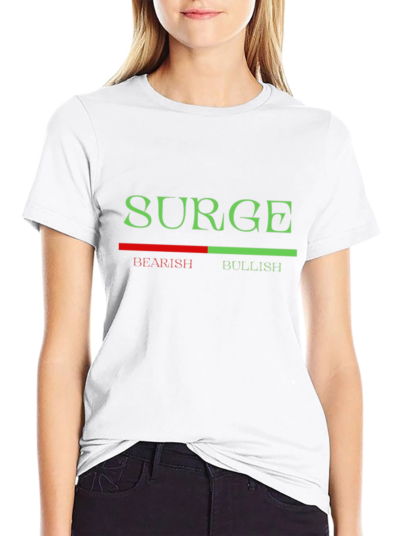 Surge Bearish Bullish Graphic Tee - Trader T-Shirt