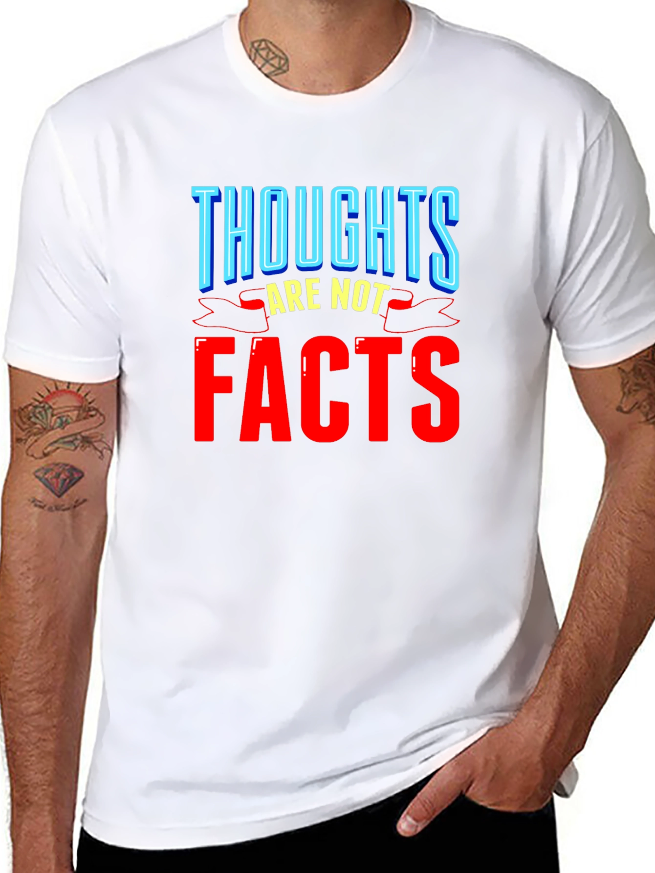 Thoughts Are Not Facts Graphic T-Shirt