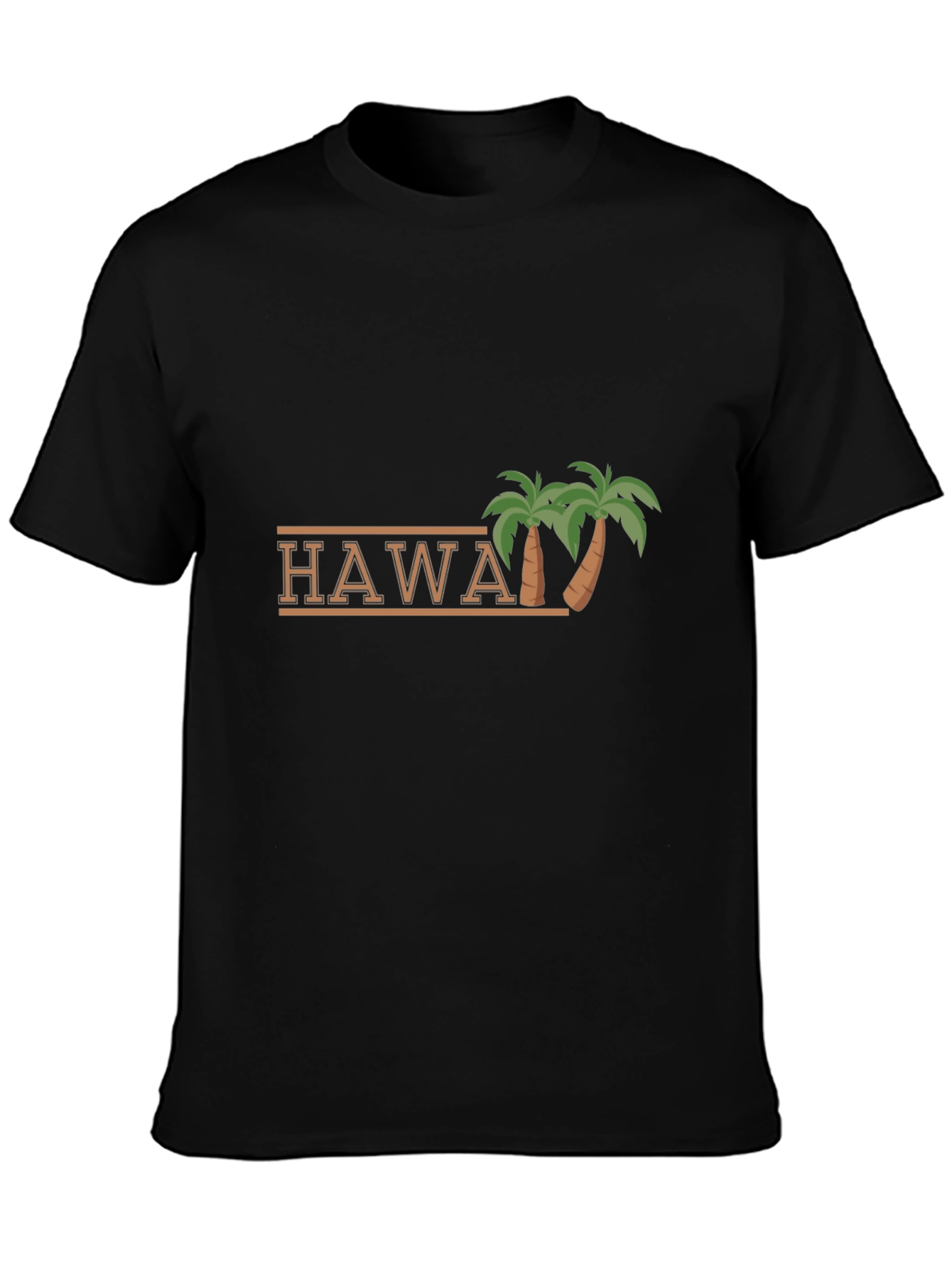 Hawaii Palm Tree Graphic T-Shirt